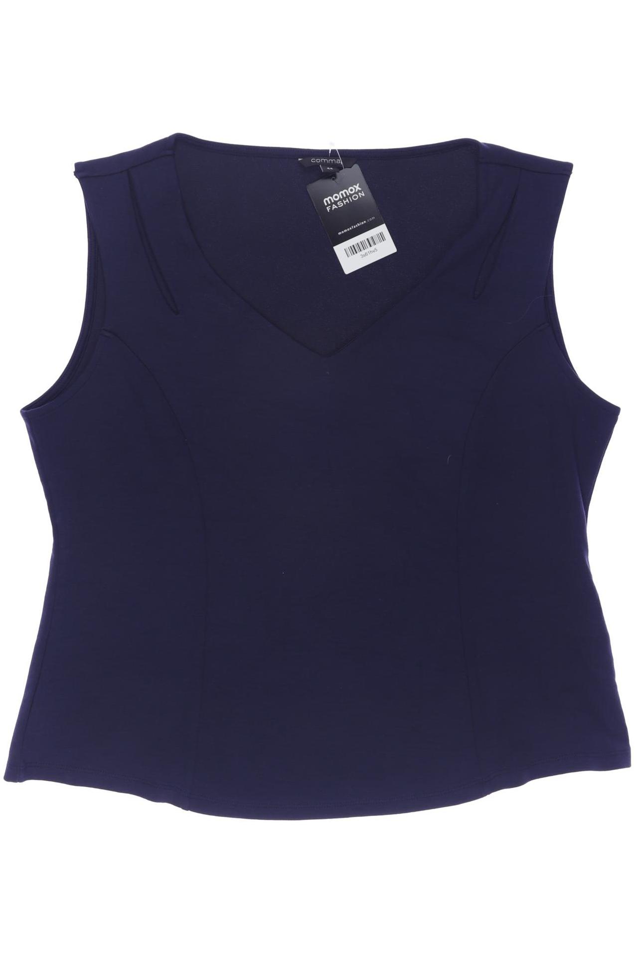 

Comma Damen Top, marineblau, Gr. 44