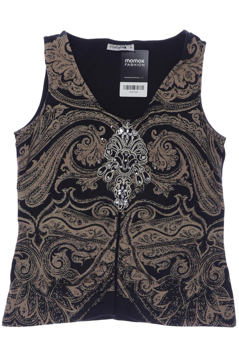 

Comma Damen Top, schwarz, Gr. 38
