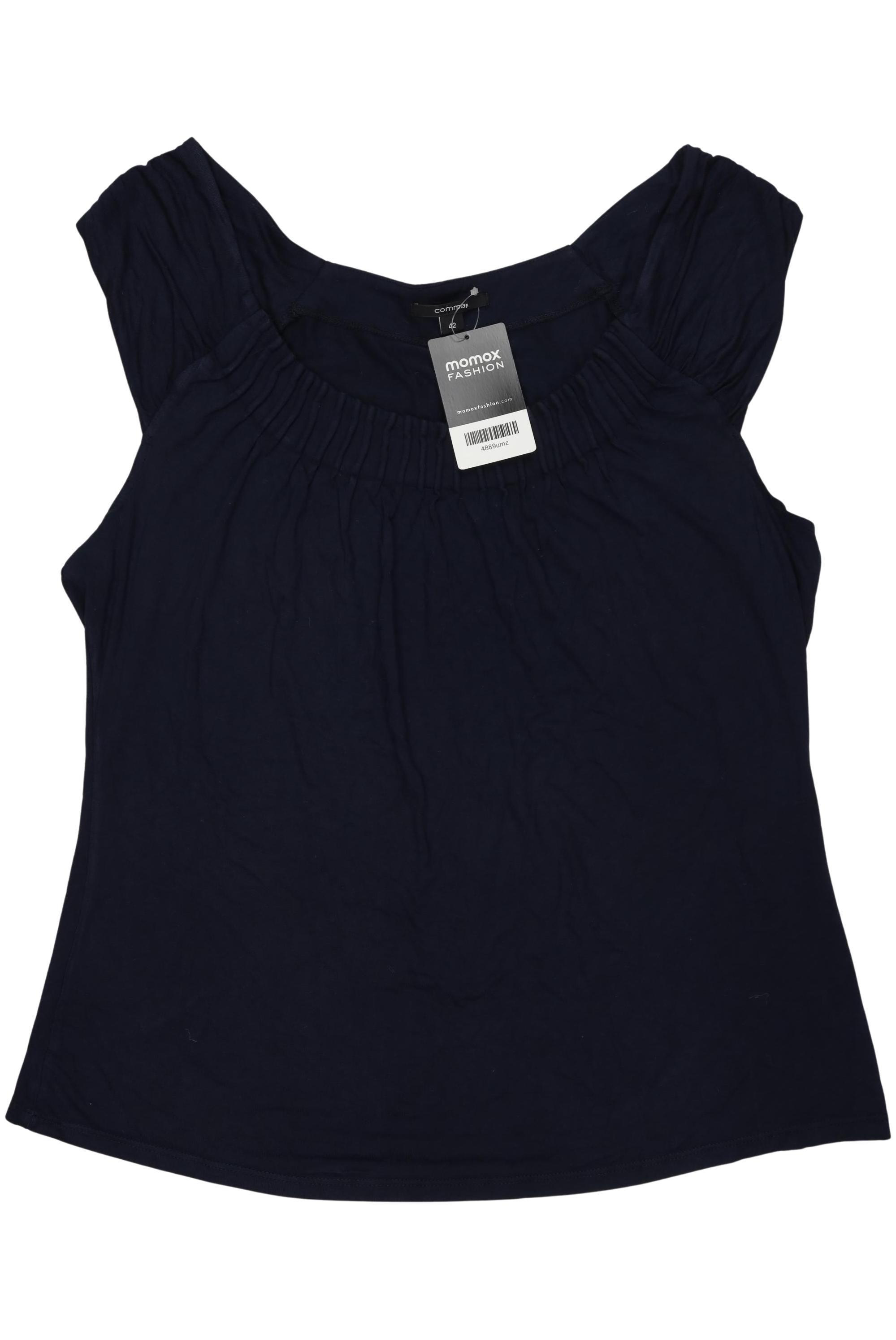 

Comma Damen Top, marineblau, Gr. 42