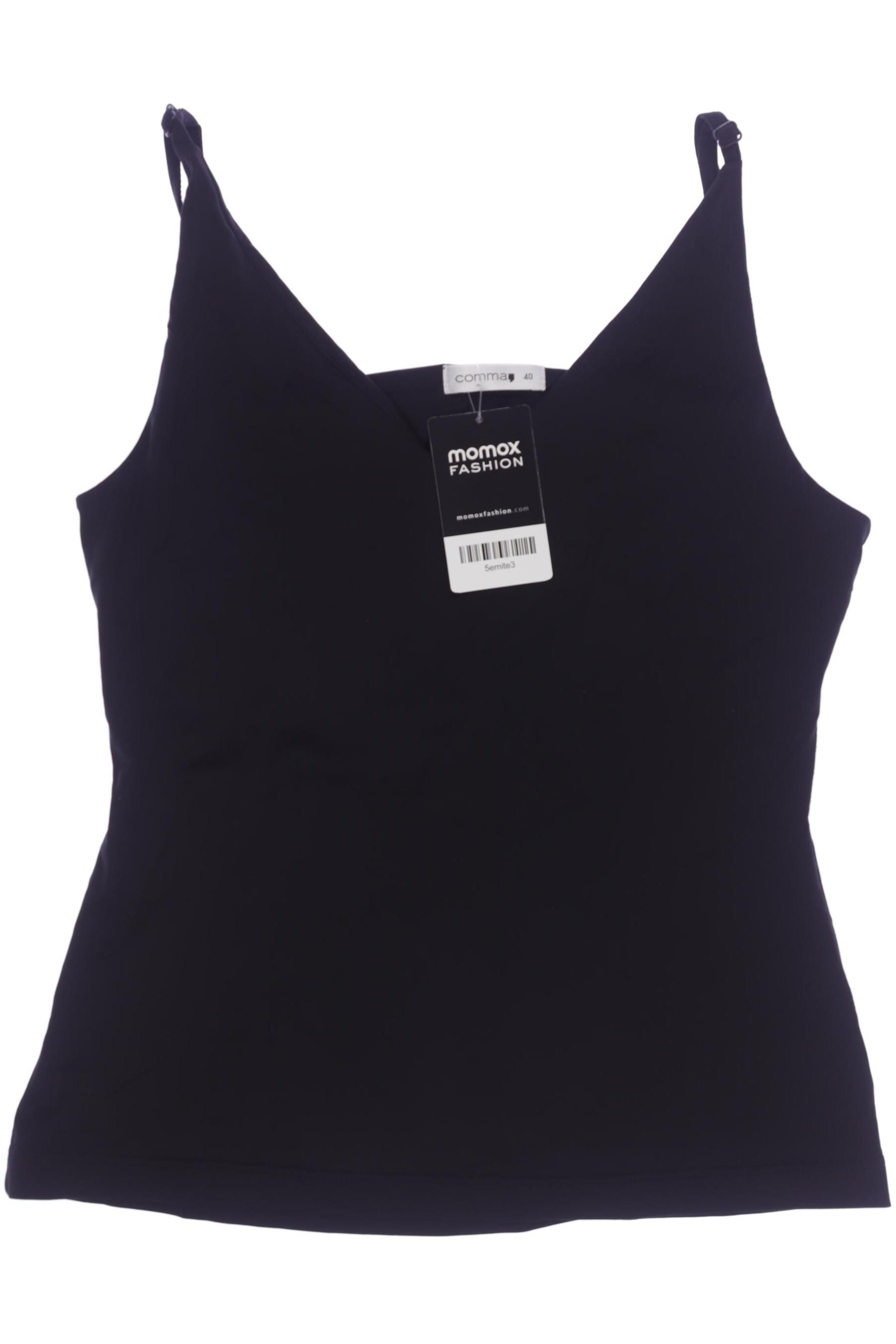 

Comma Damen Top, schwarz, Gr. 40