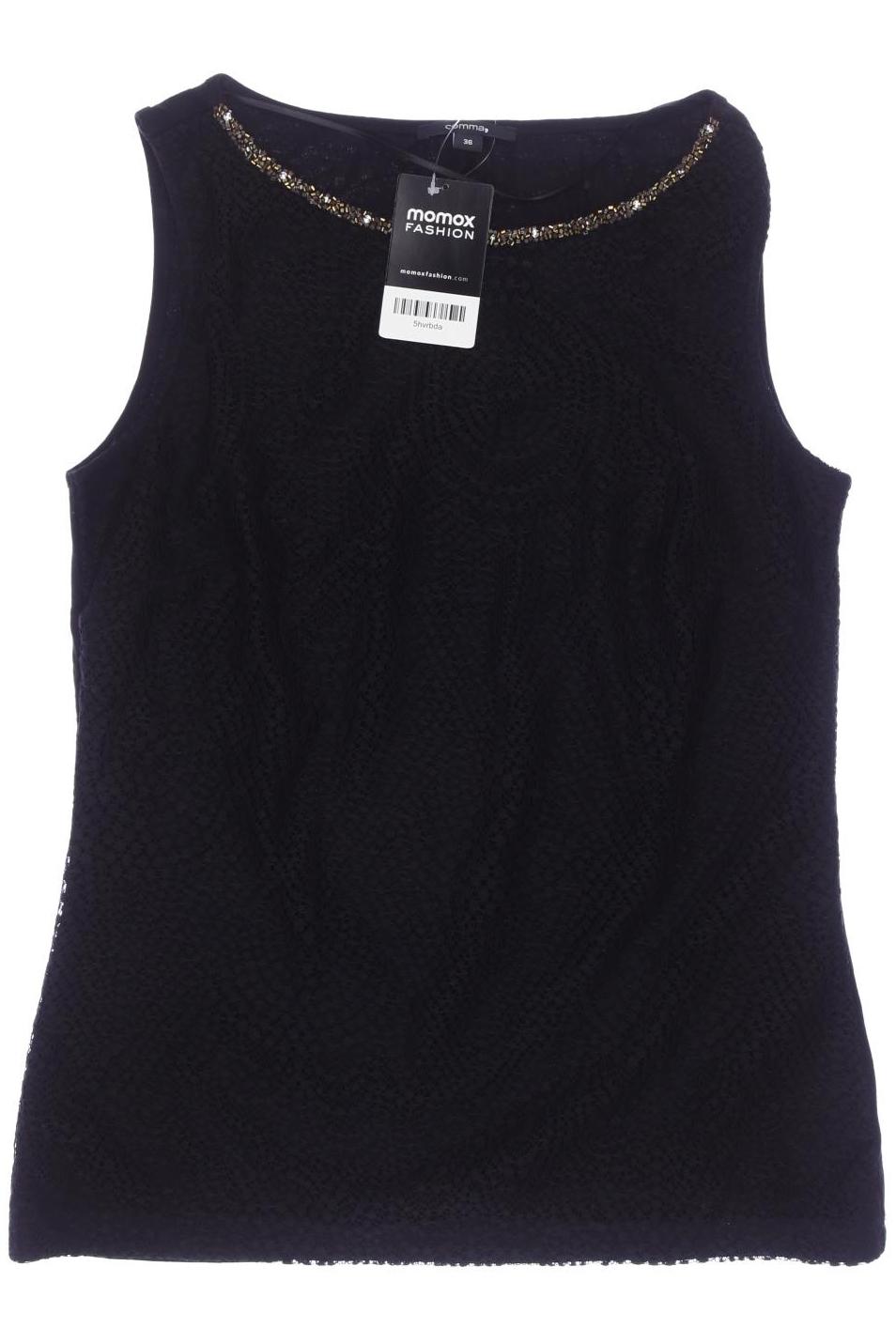 Thumbnail - Comma Damen Top, schwarz, Gr. 36
