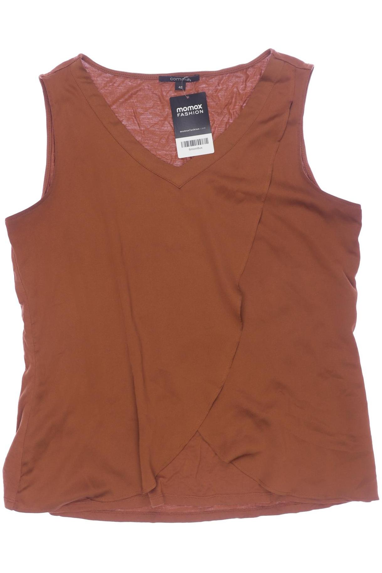 

Comma Damen Top, braun, Gr. 42