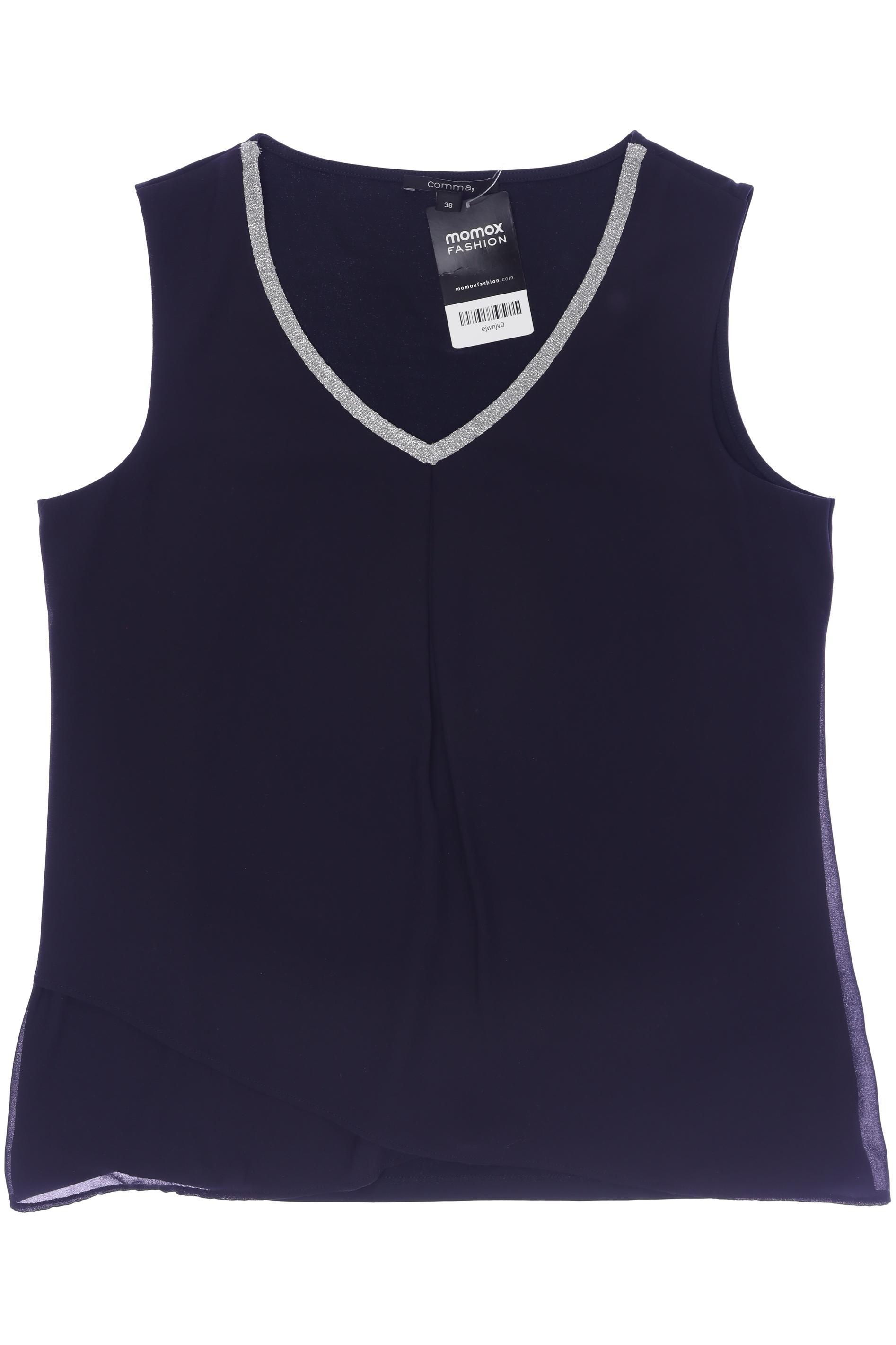 

Comma Damen Top, marineblau, Gr. 38