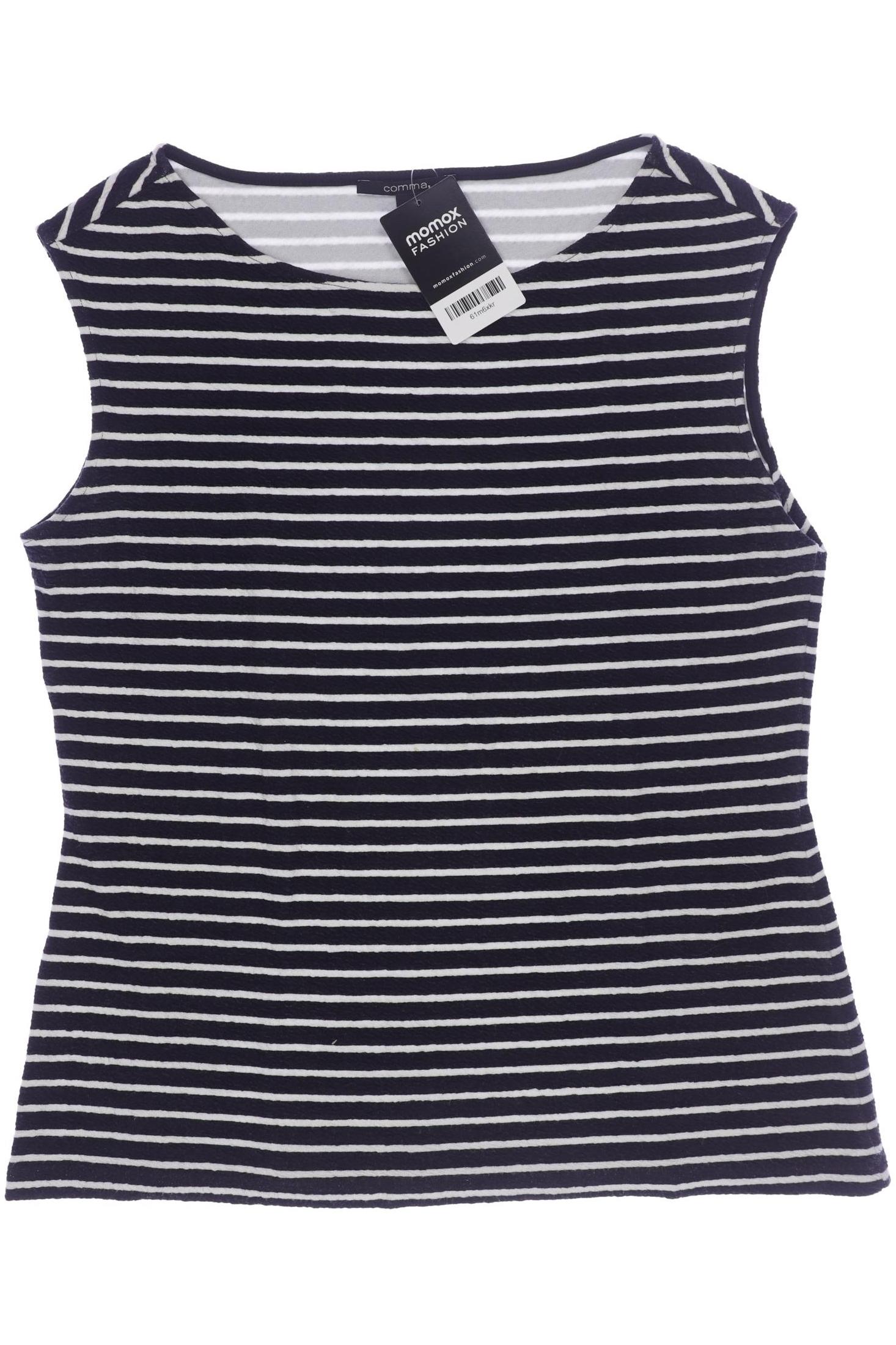 

Comma Damen Top, marineblau, Gr. 40