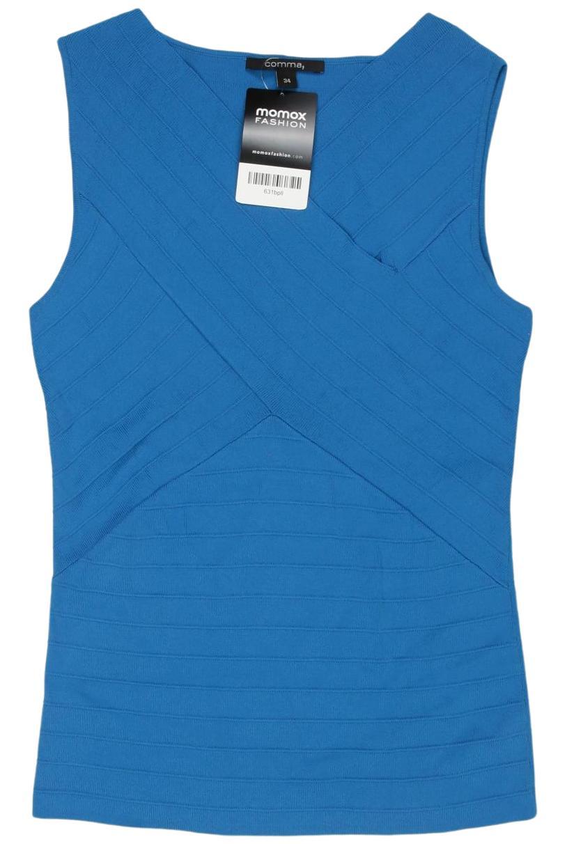 

Comma Damen Top, blau, Gr. 34