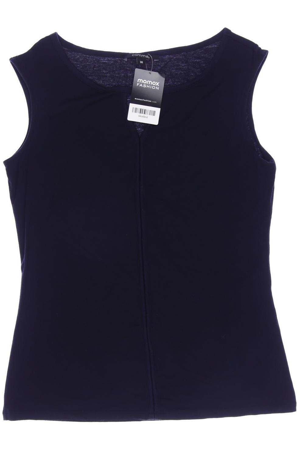 

Comma Damen Top, marineblau, Gr. 38