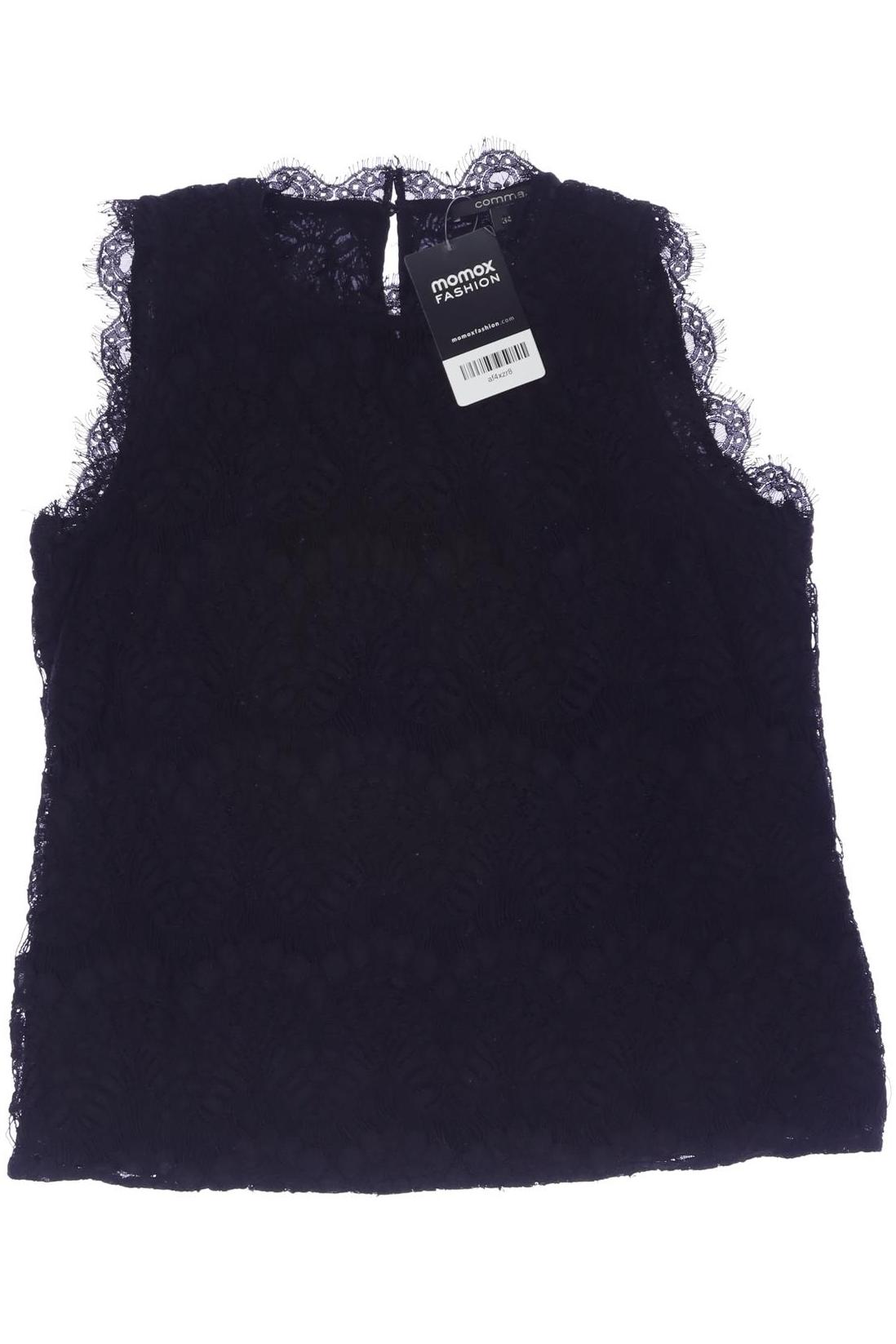 

Comma Damen Top, schwarz, Gr. 34