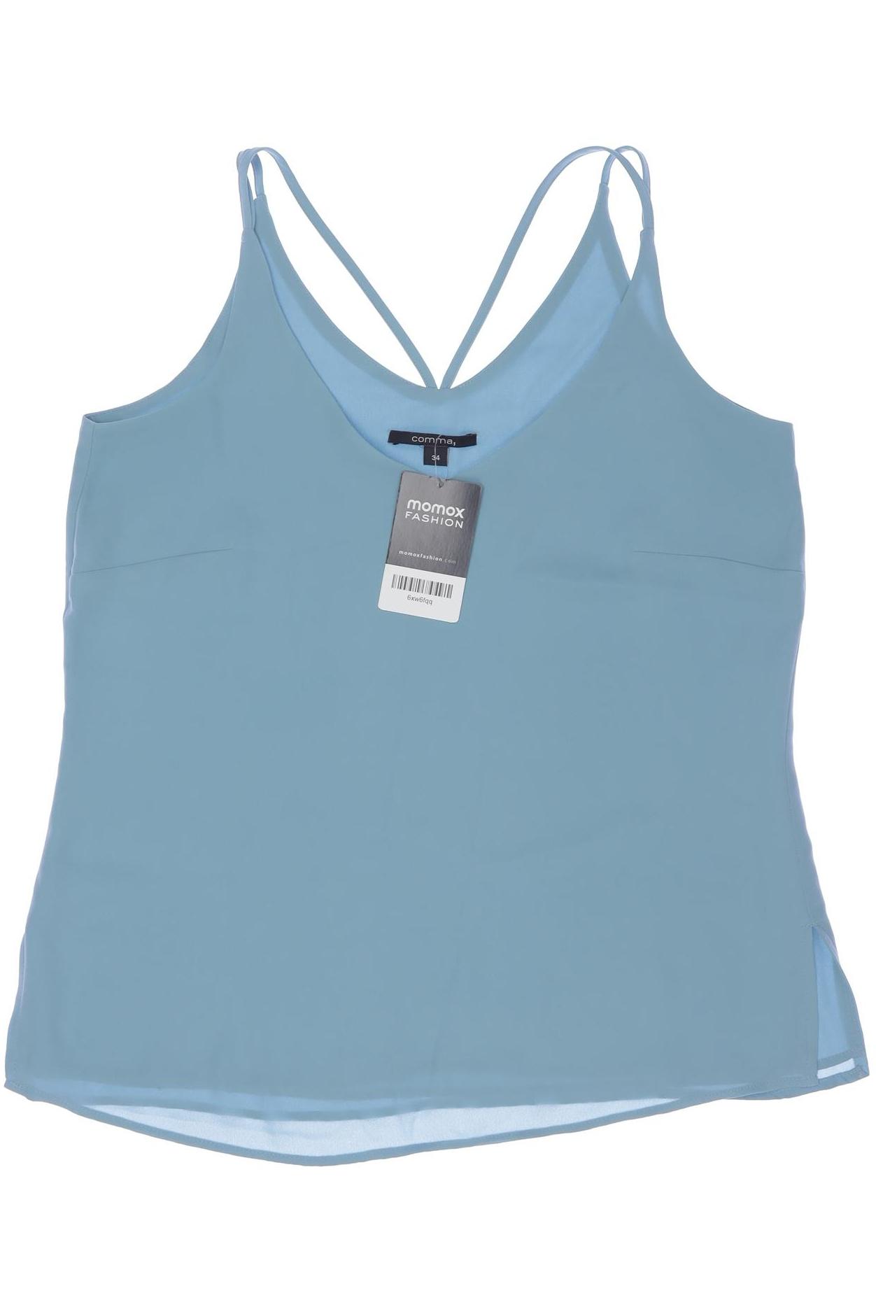 

Comma Damen Top, blau, Gr. 34