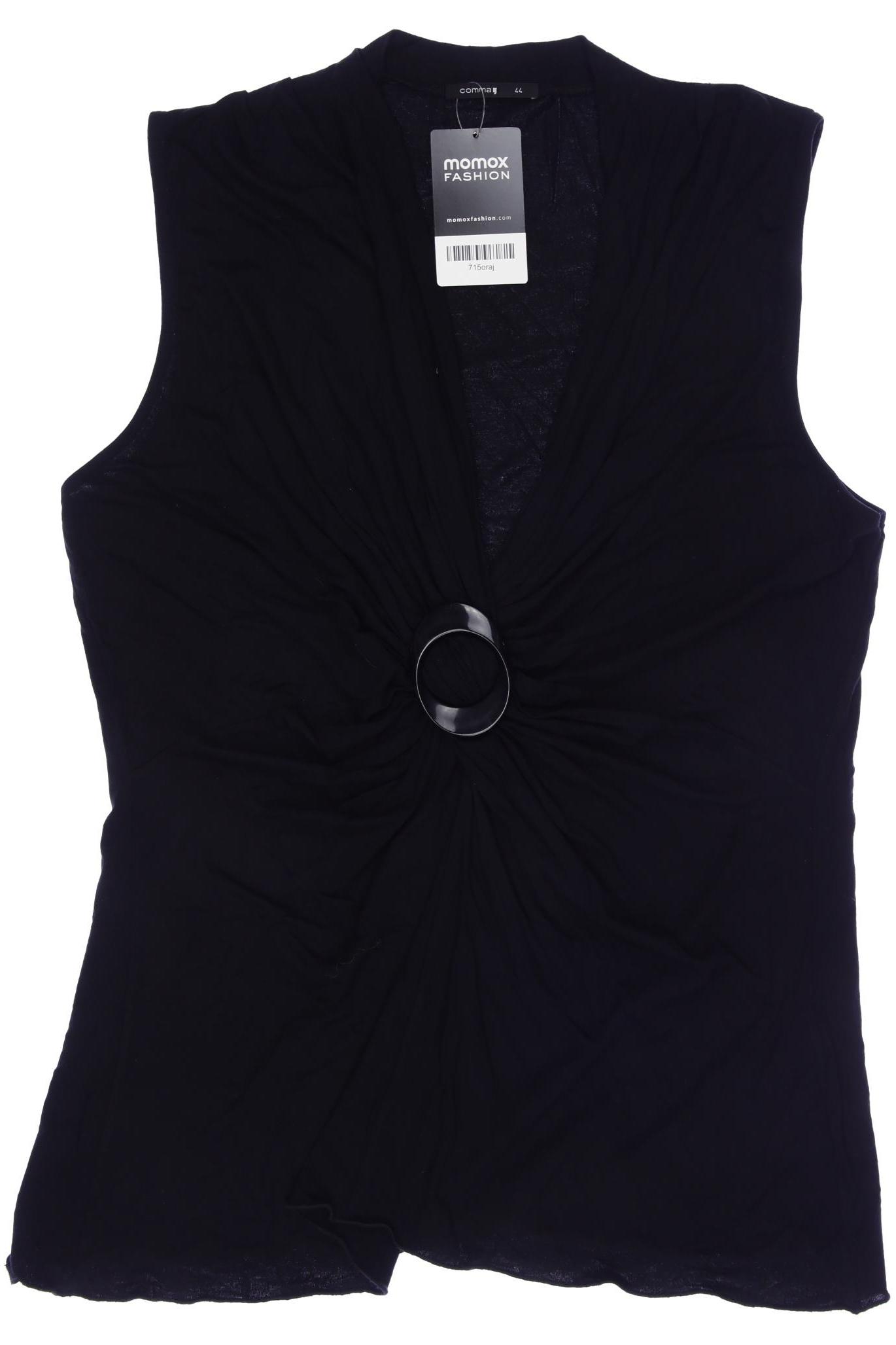 

Comma Damen Top, schwarz, Gr. 44