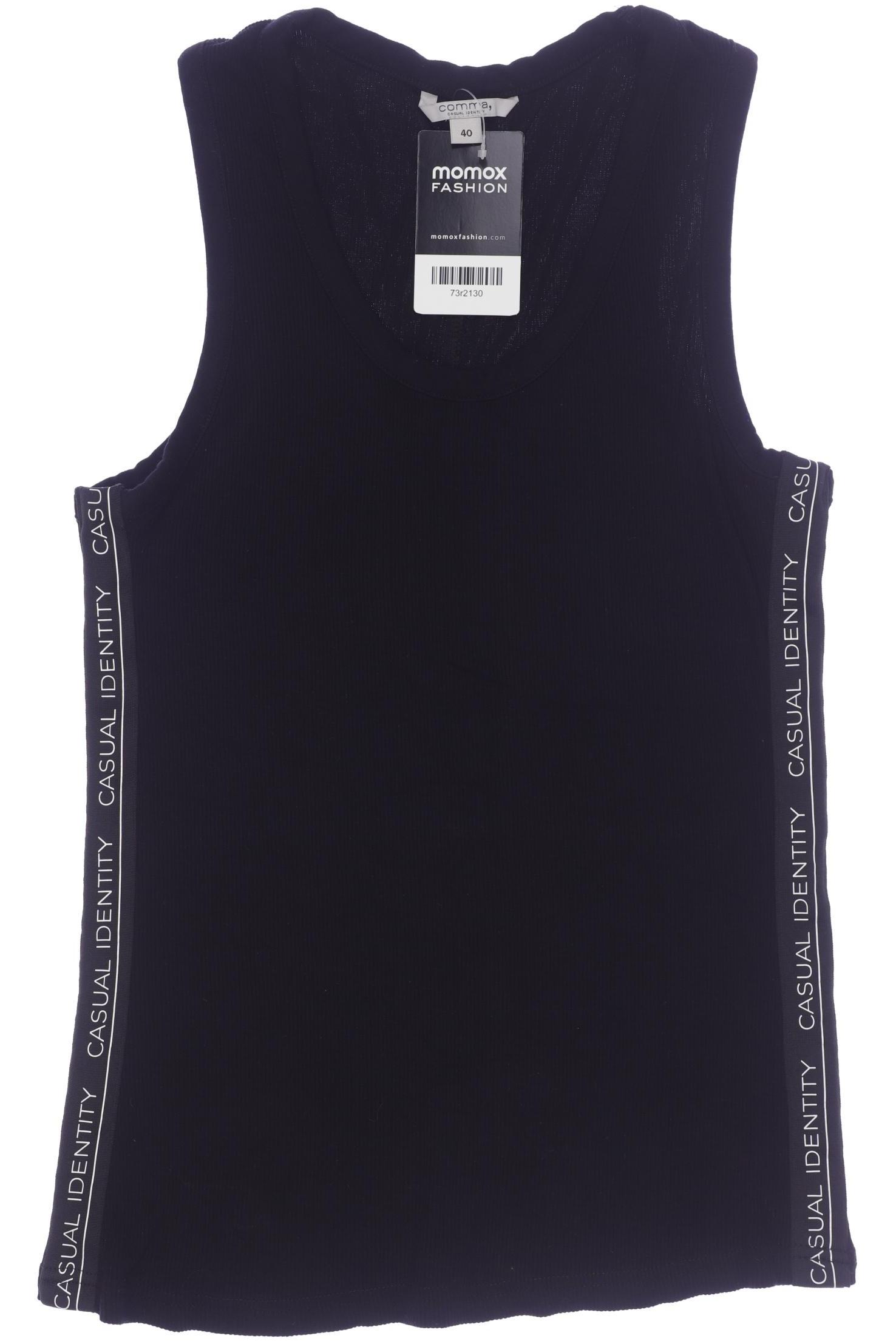 

Comma Damen Top, schwarz, Gr. 40