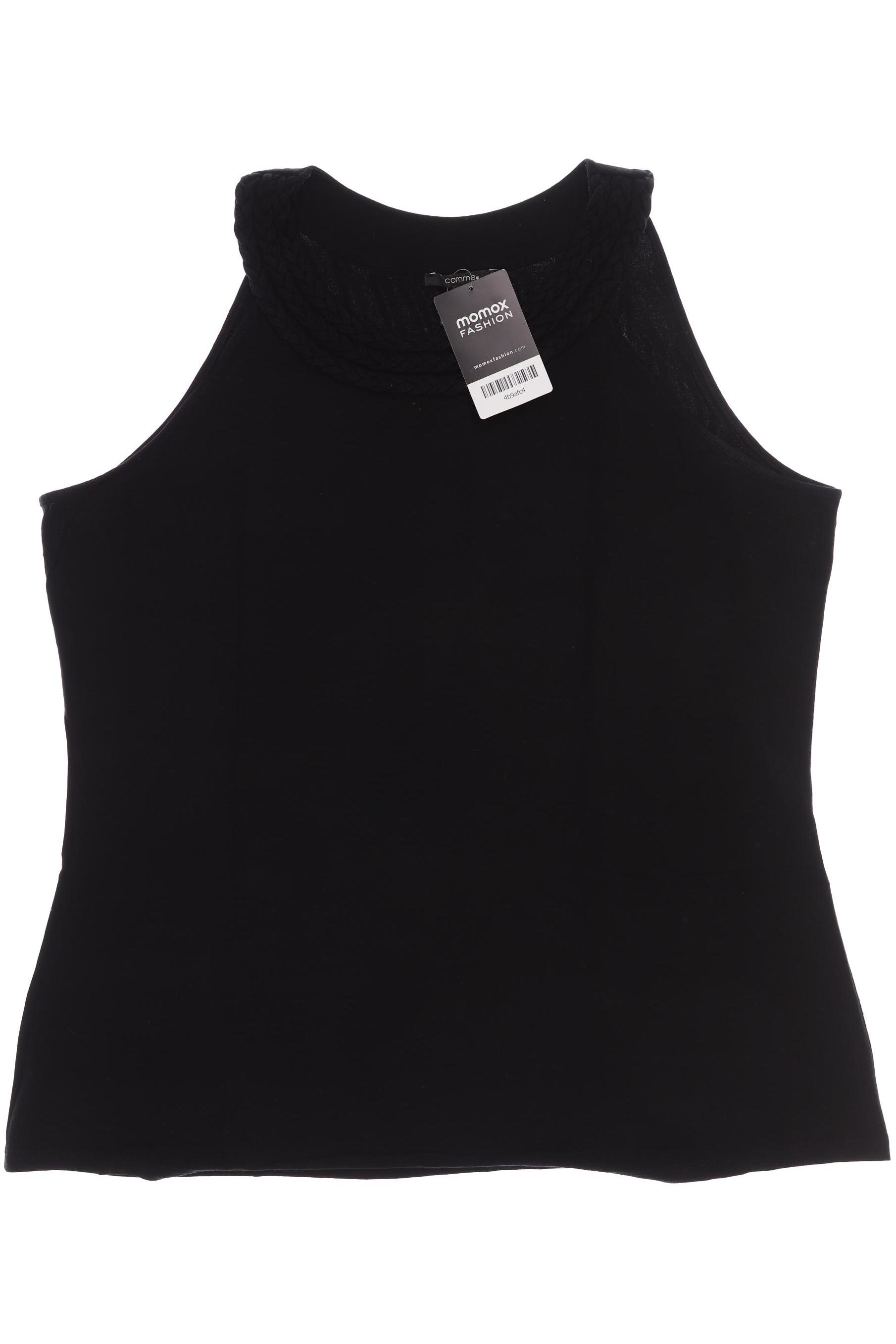 

Comma Damen Top, schwarz, Gr. 46