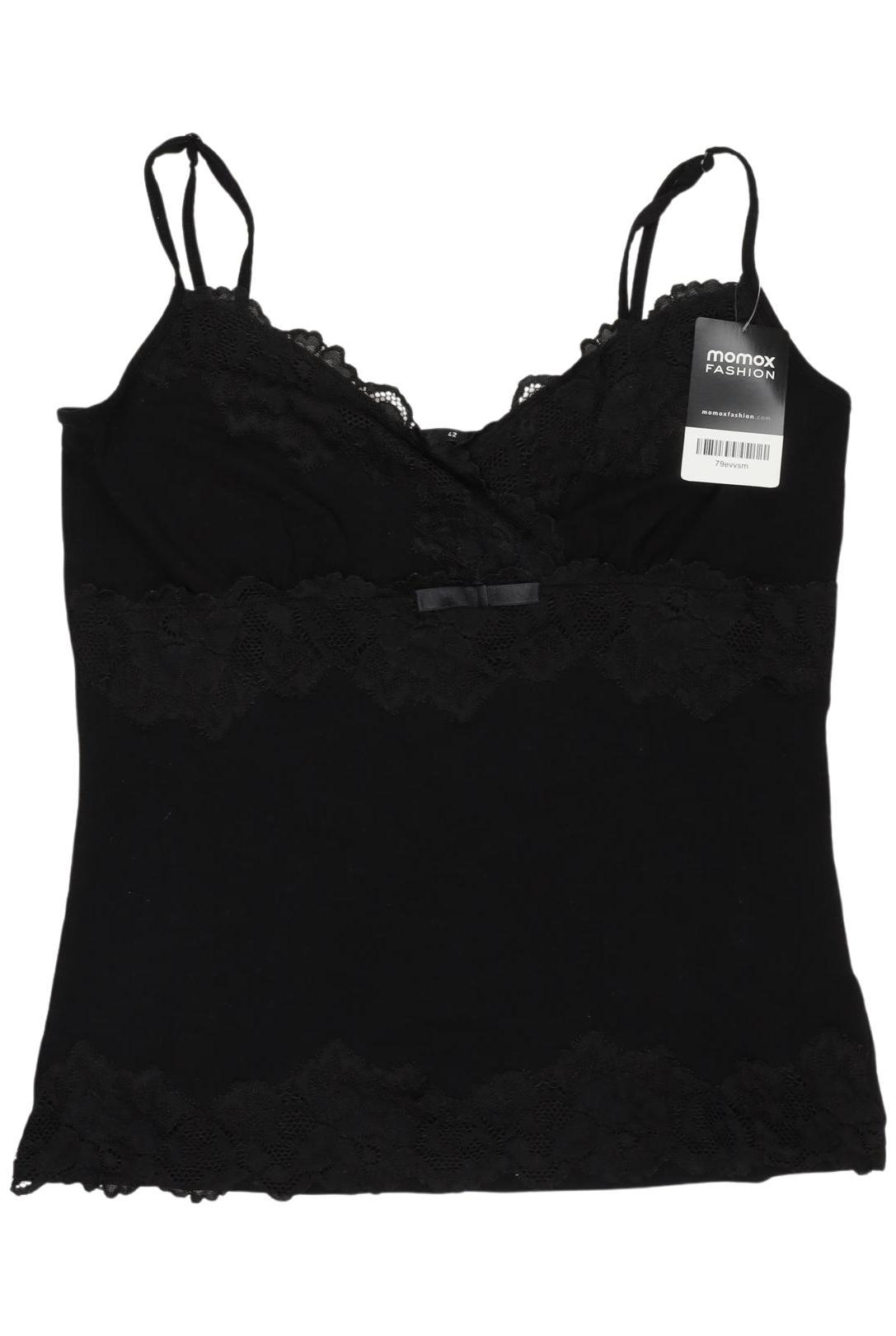 

Comma Damen Top, schwarz, Gr. 42