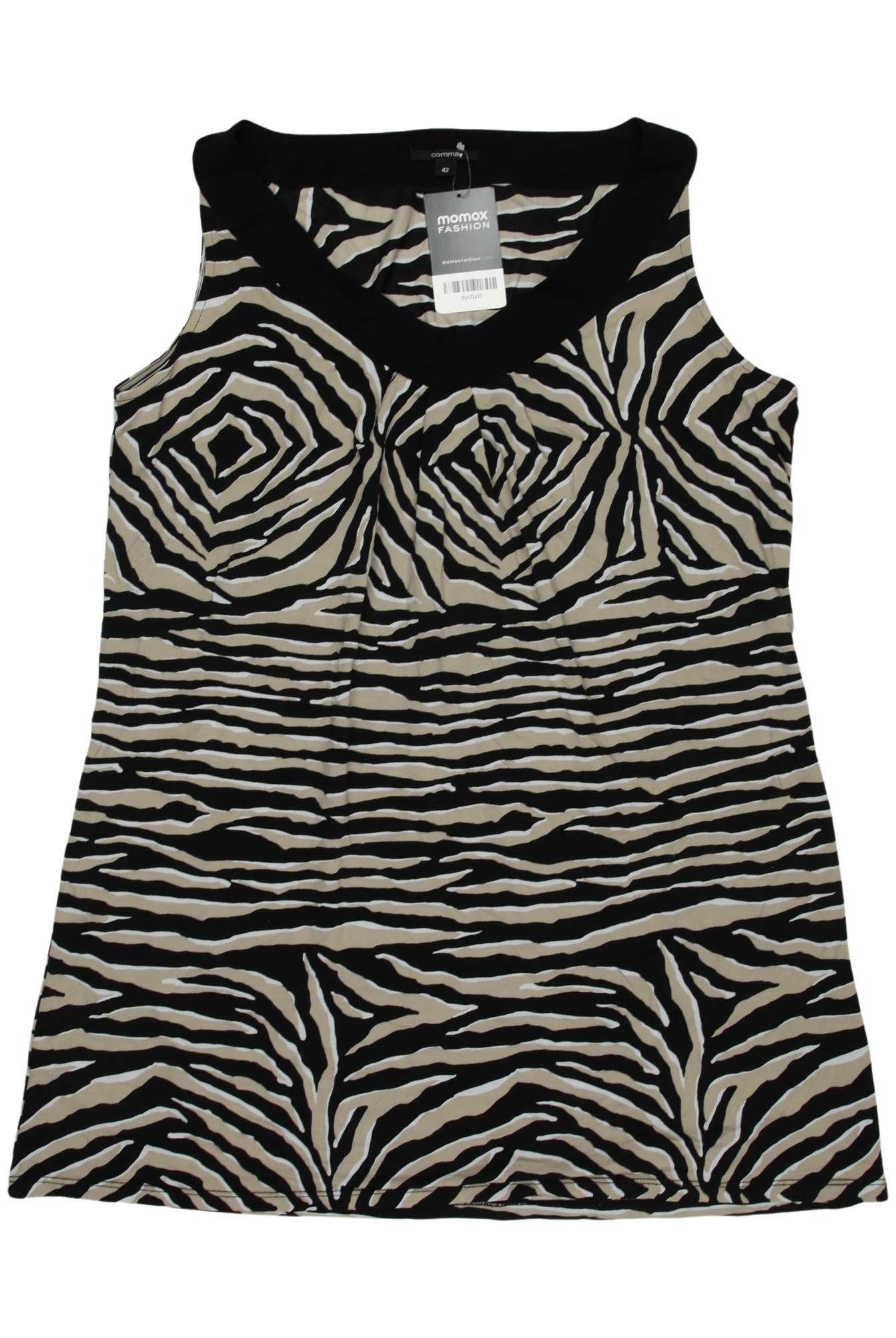 

Comma Damen Top, schwarz, Gr. 42