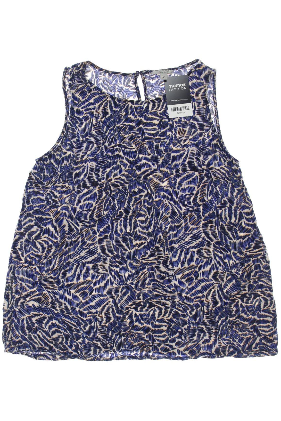 

Comma Damen Top, blau, Gr. 36
