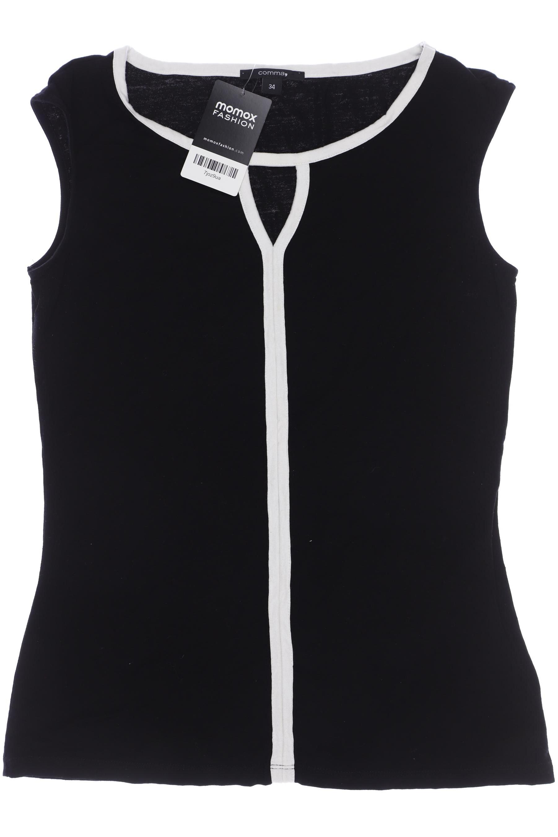 

Comma Damen Top, schwarz