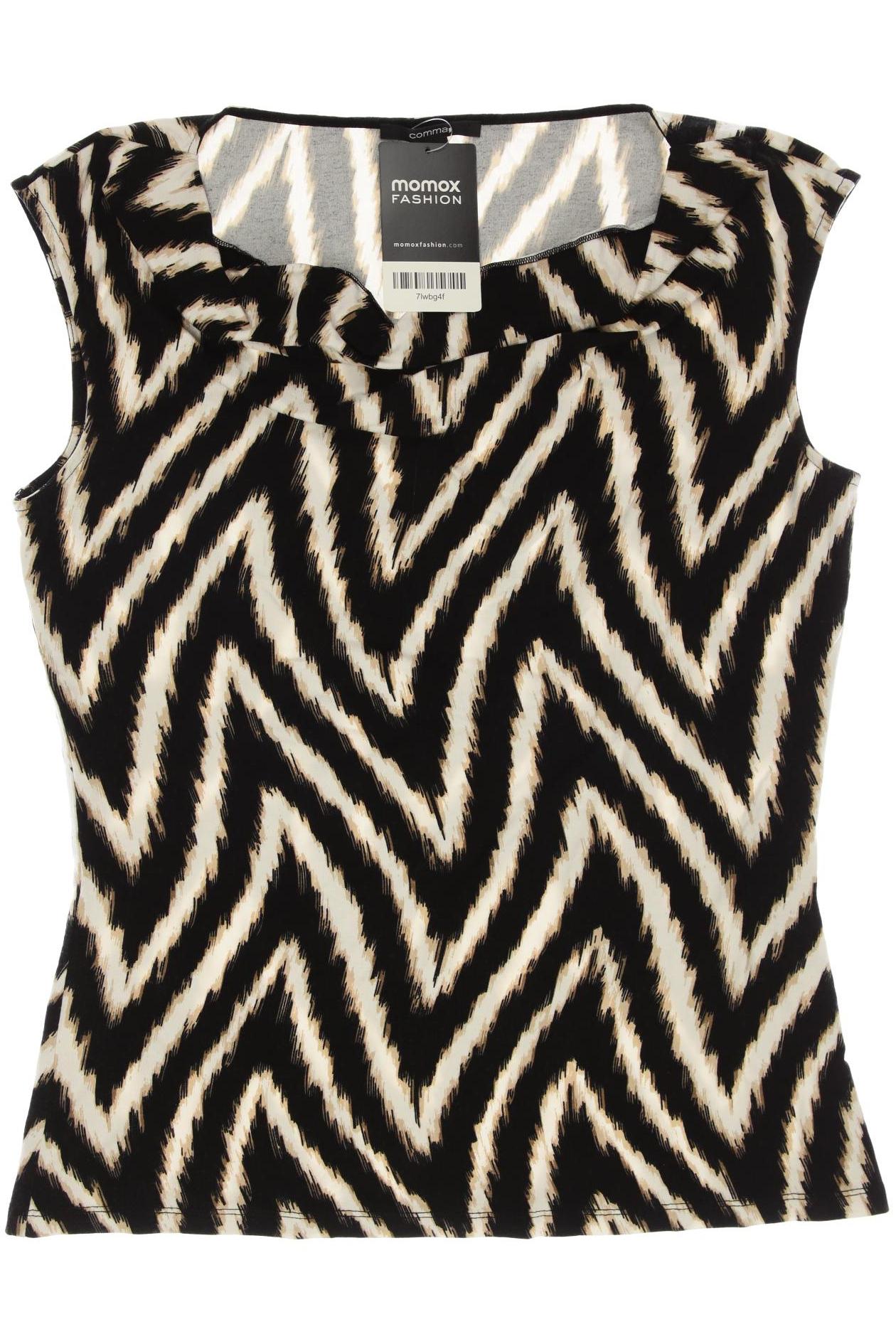

Comma Damen Top, schwarz