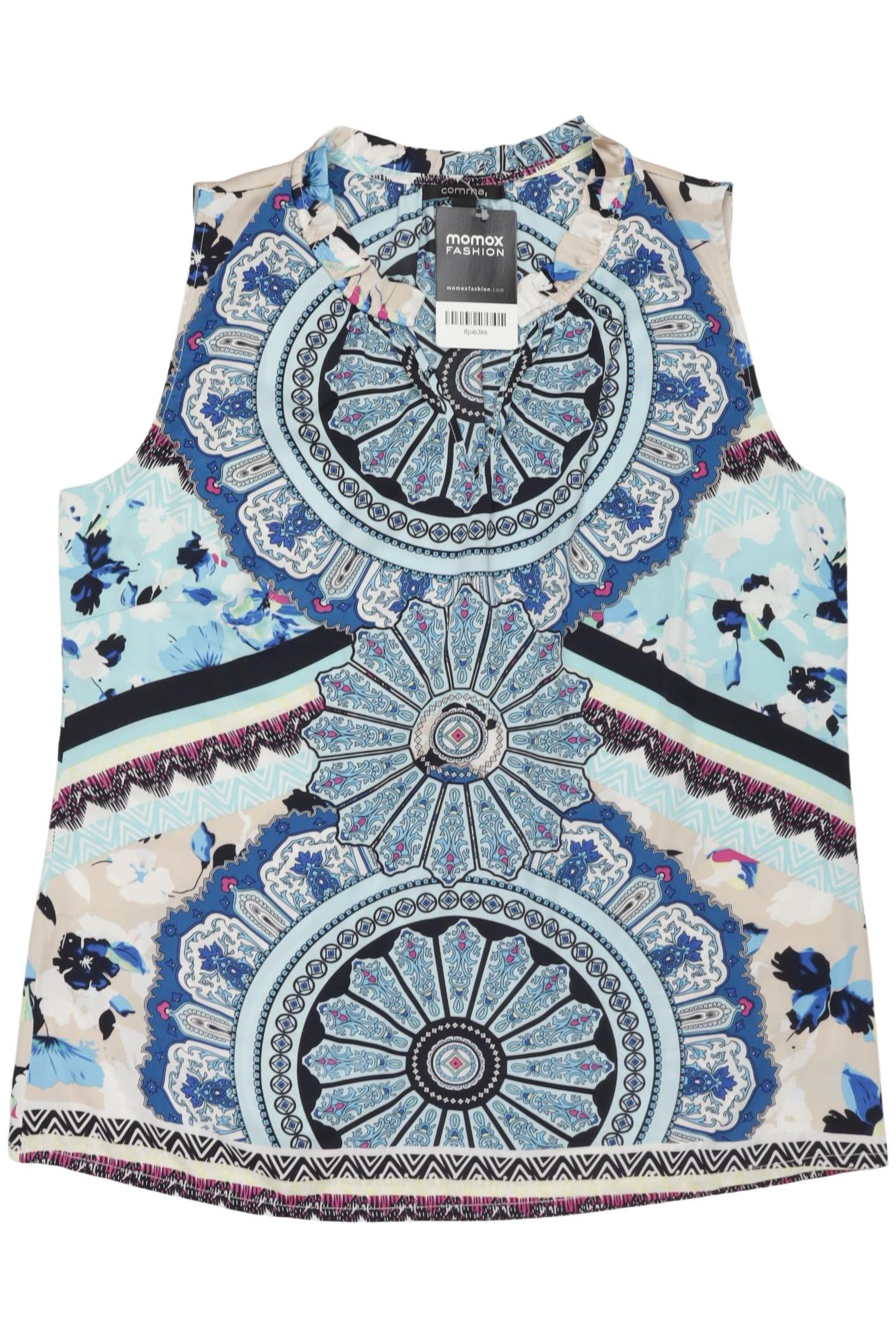 

Comma Damen Top, blau, Gr. 38