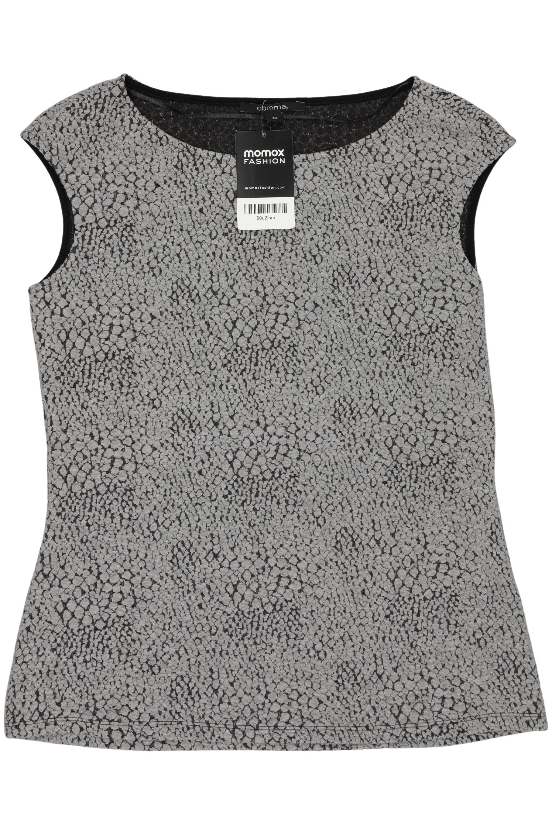 

Comma Damen Top, grau, Gr. 36