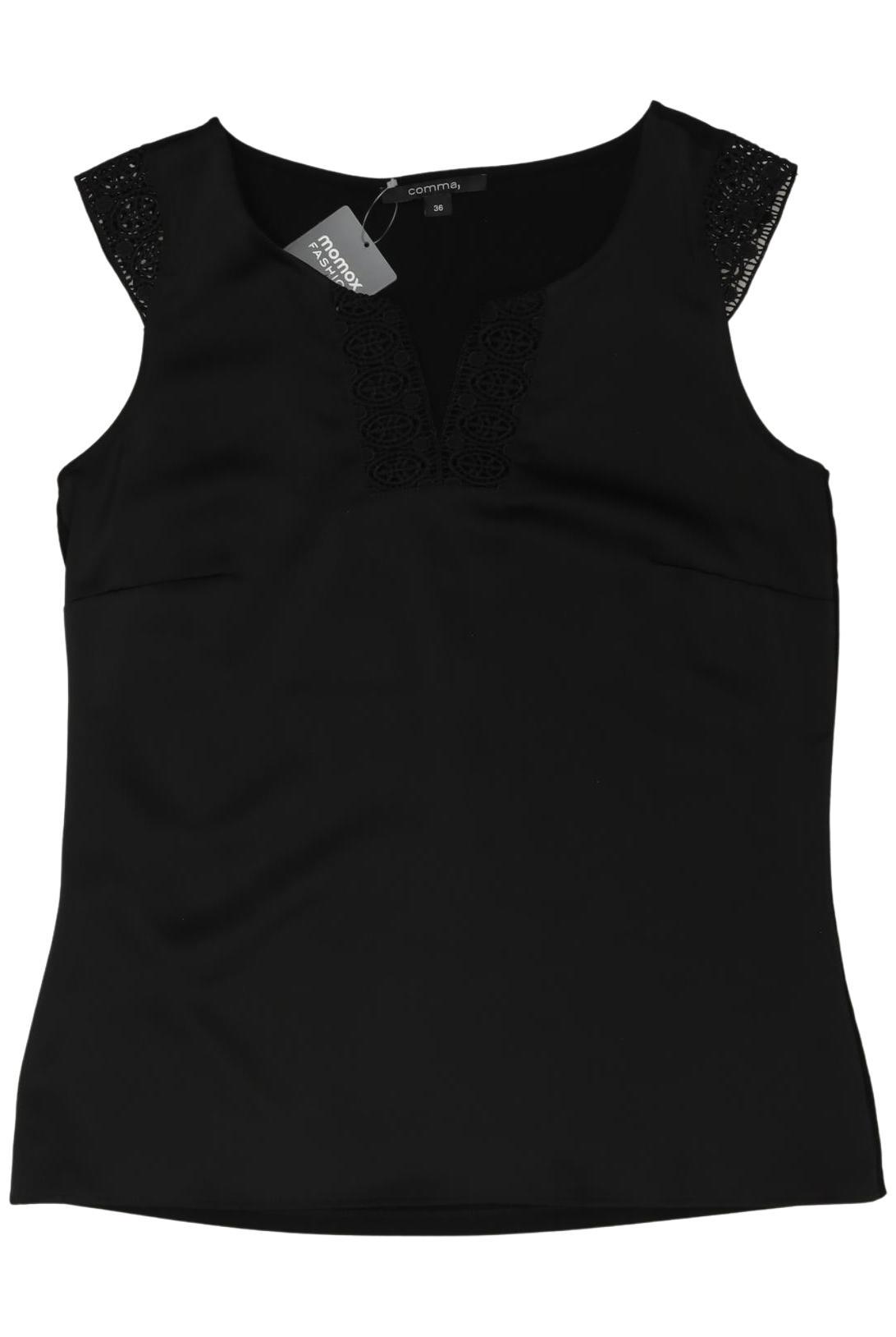 

Comma Damen Top, schwarz, Gr. 36
