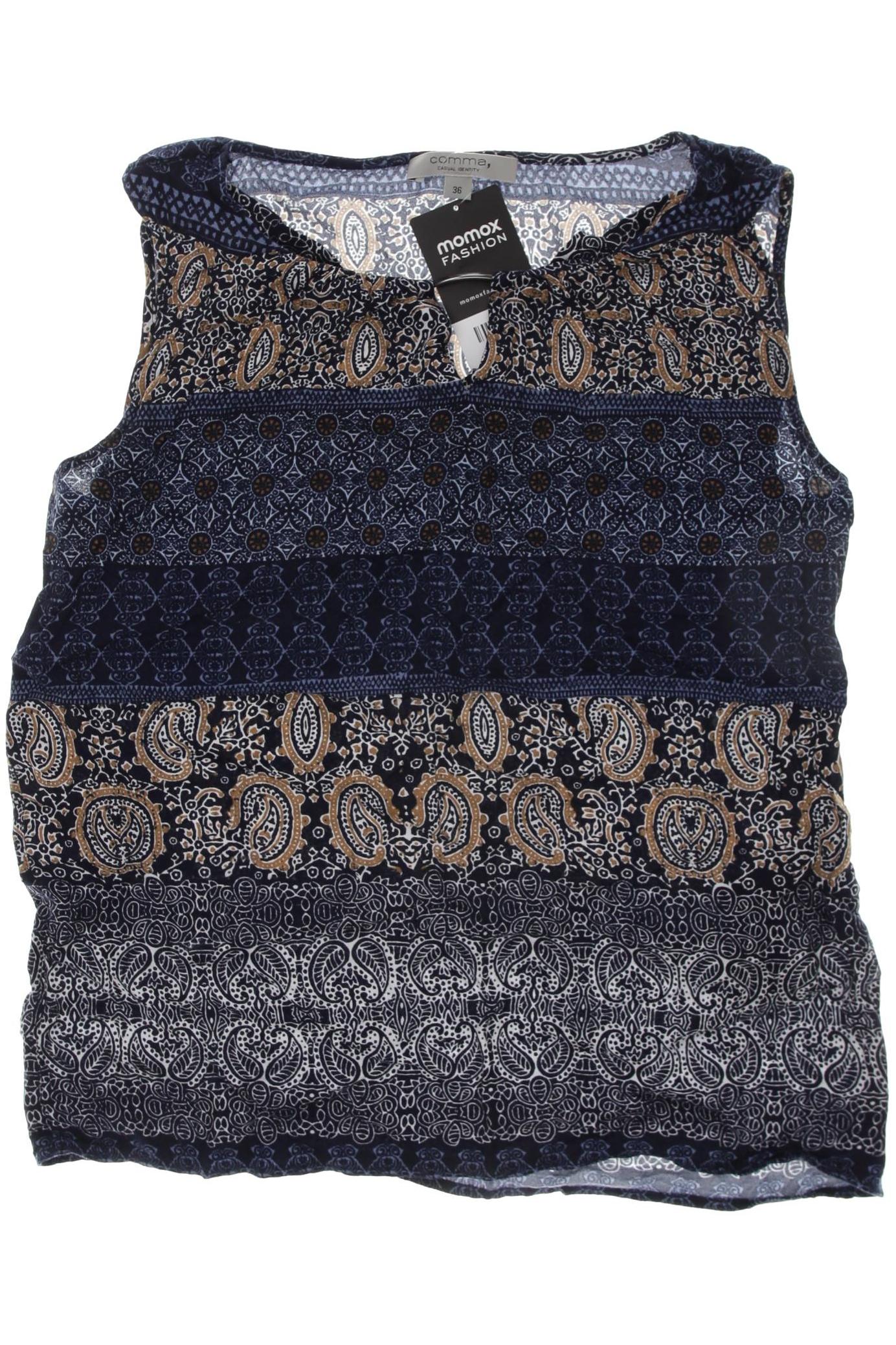

Comma Damen Top, blau, Gr. 36