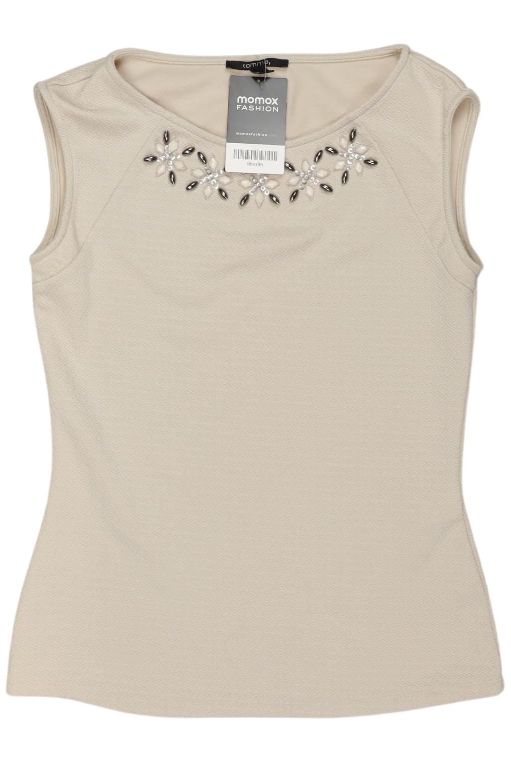 

Comma Damen Top, beige, Gr. 34