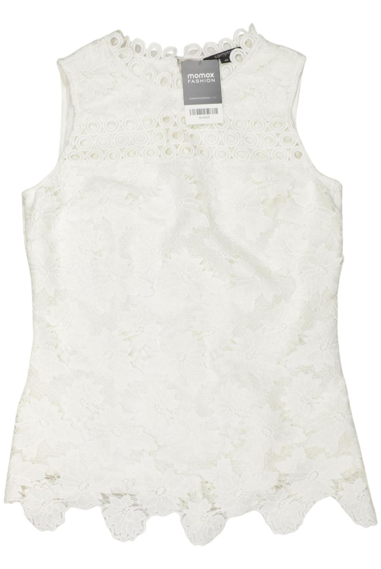 

Comma Damen Top, weiß, Gr. 36