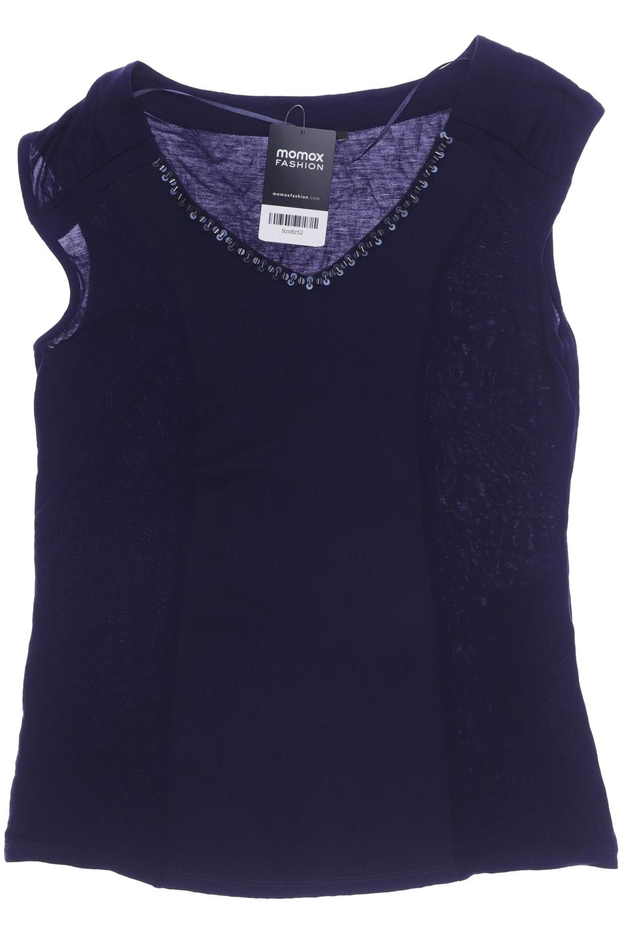 

Comma Damen Top, marineblau, Gr. 36