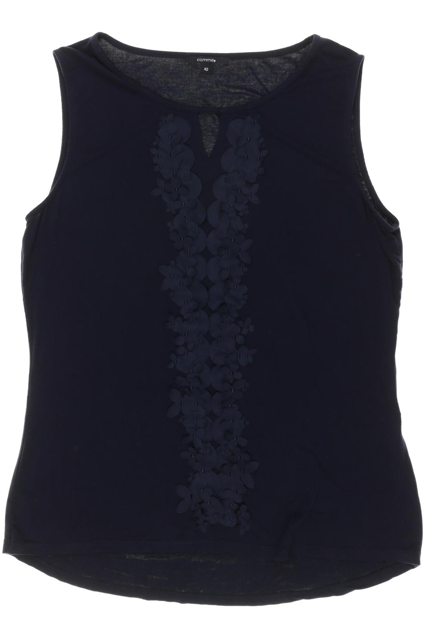 

Comma Damen Top, blau, Gr. 42
