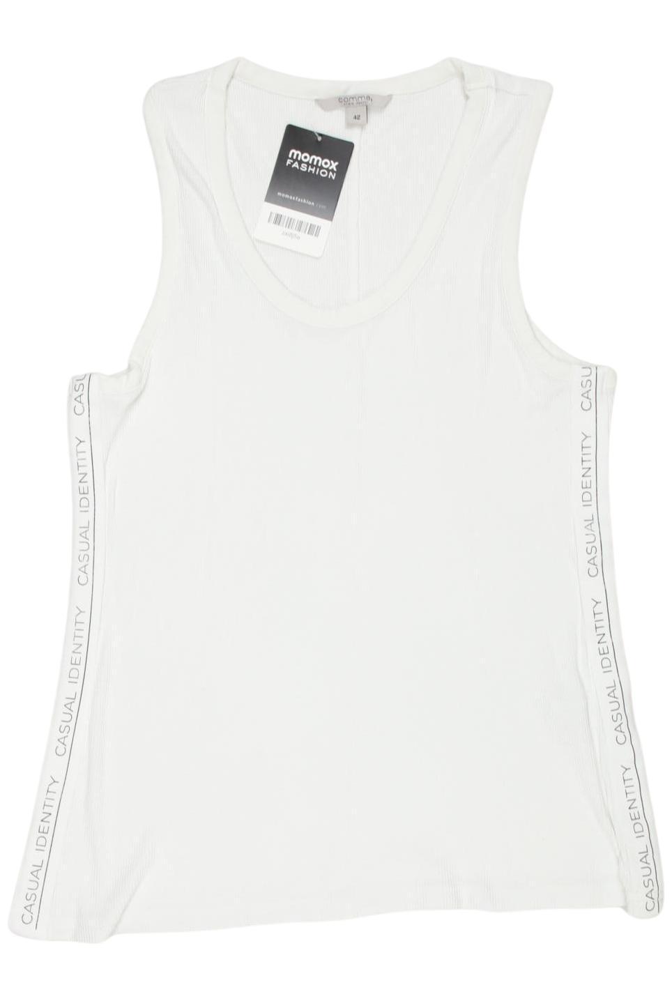 

Comma Damen Top, weiß, Gr. 42