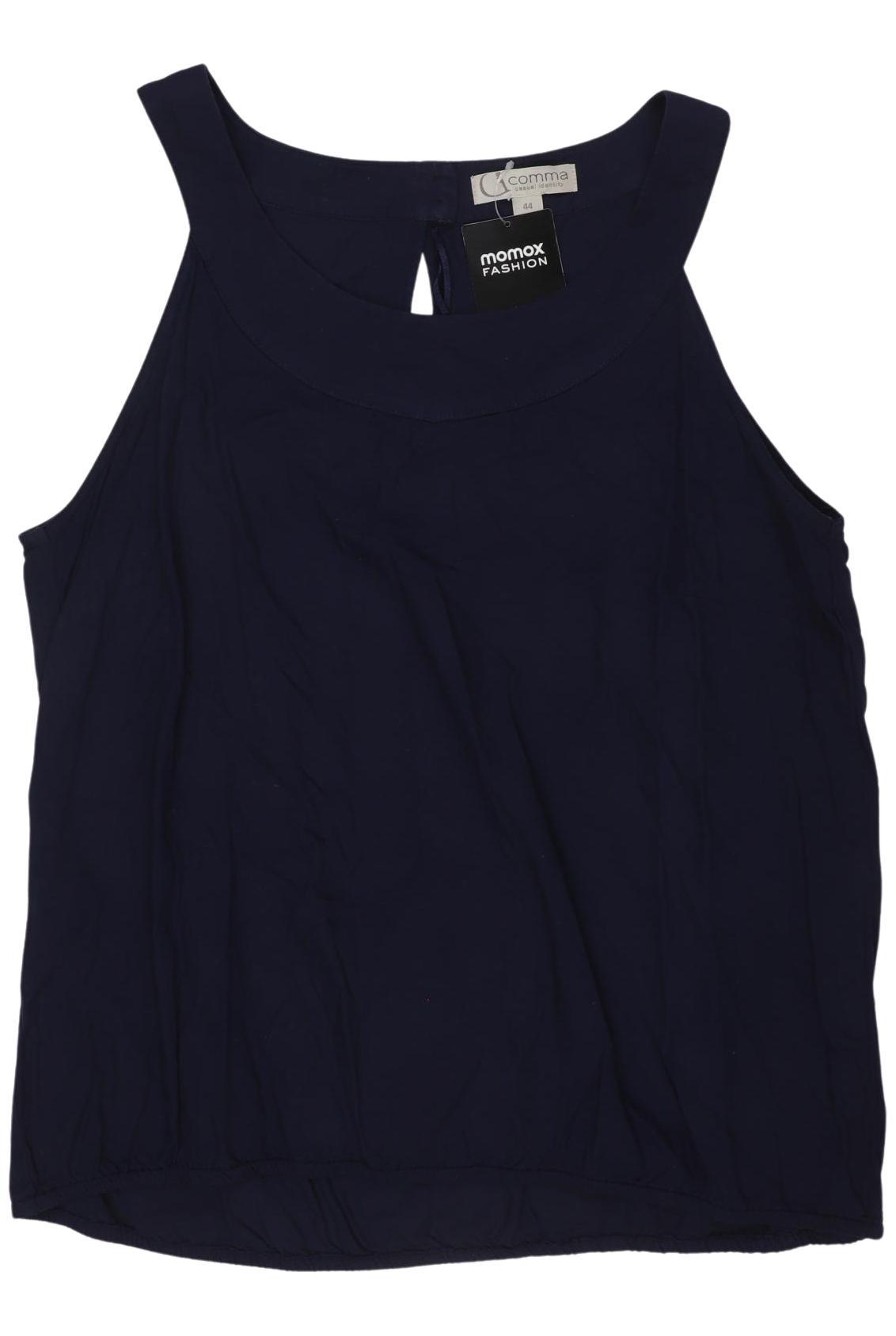 

Comma Damen Top, marineblau, Gr. 44