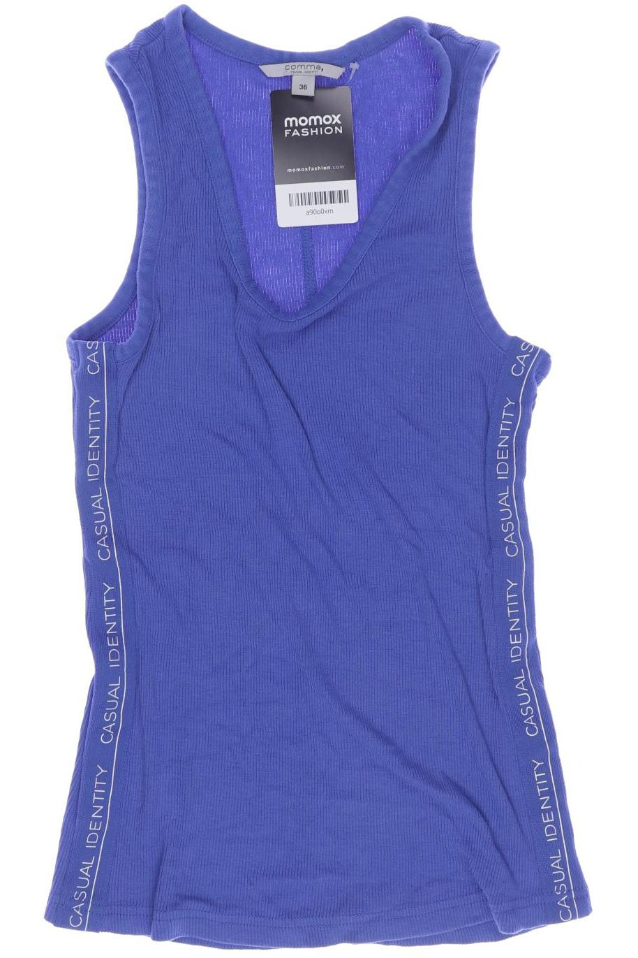 

Comma Damen Top, blau, Gr. 36