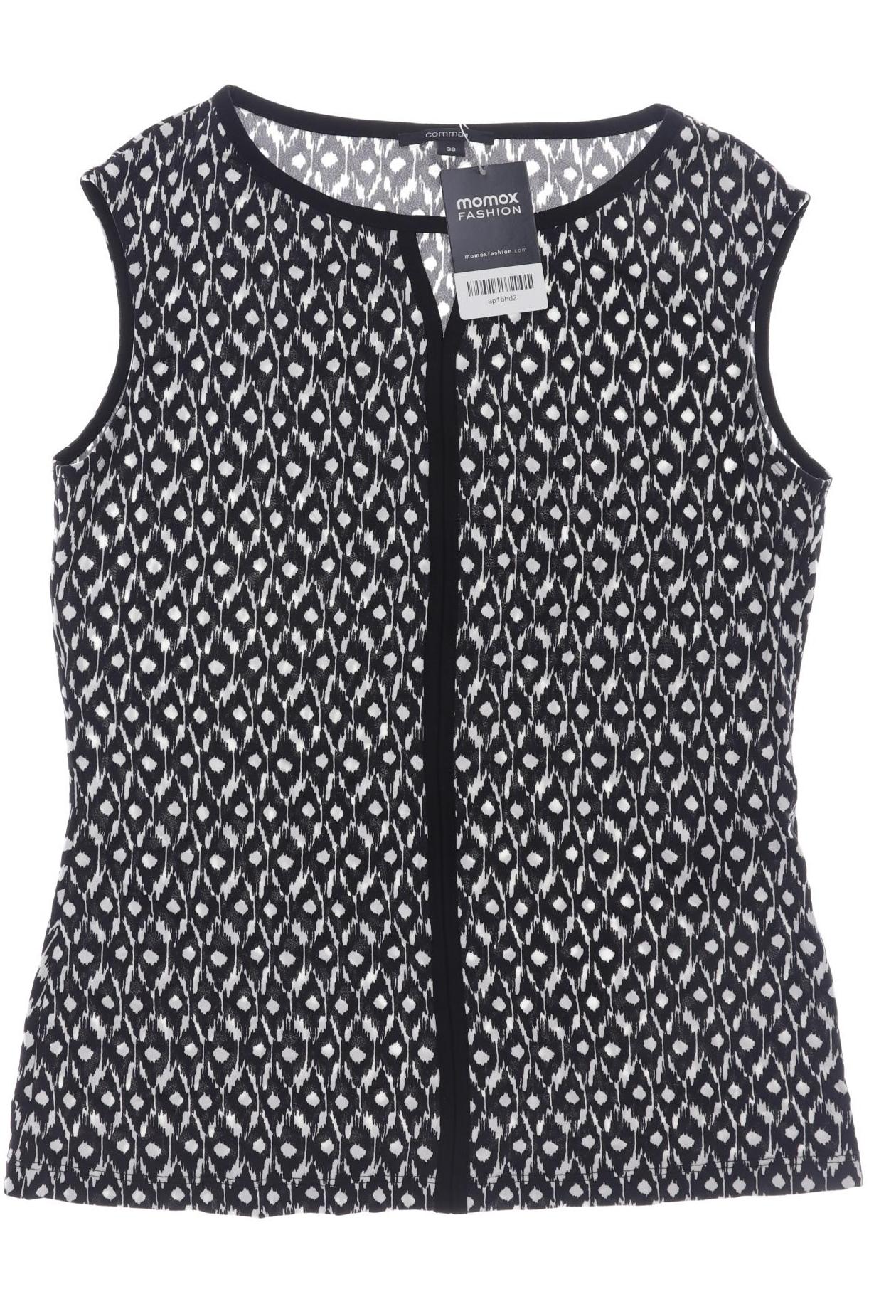 

Comma Damen Top, schwarz, Gr. 38