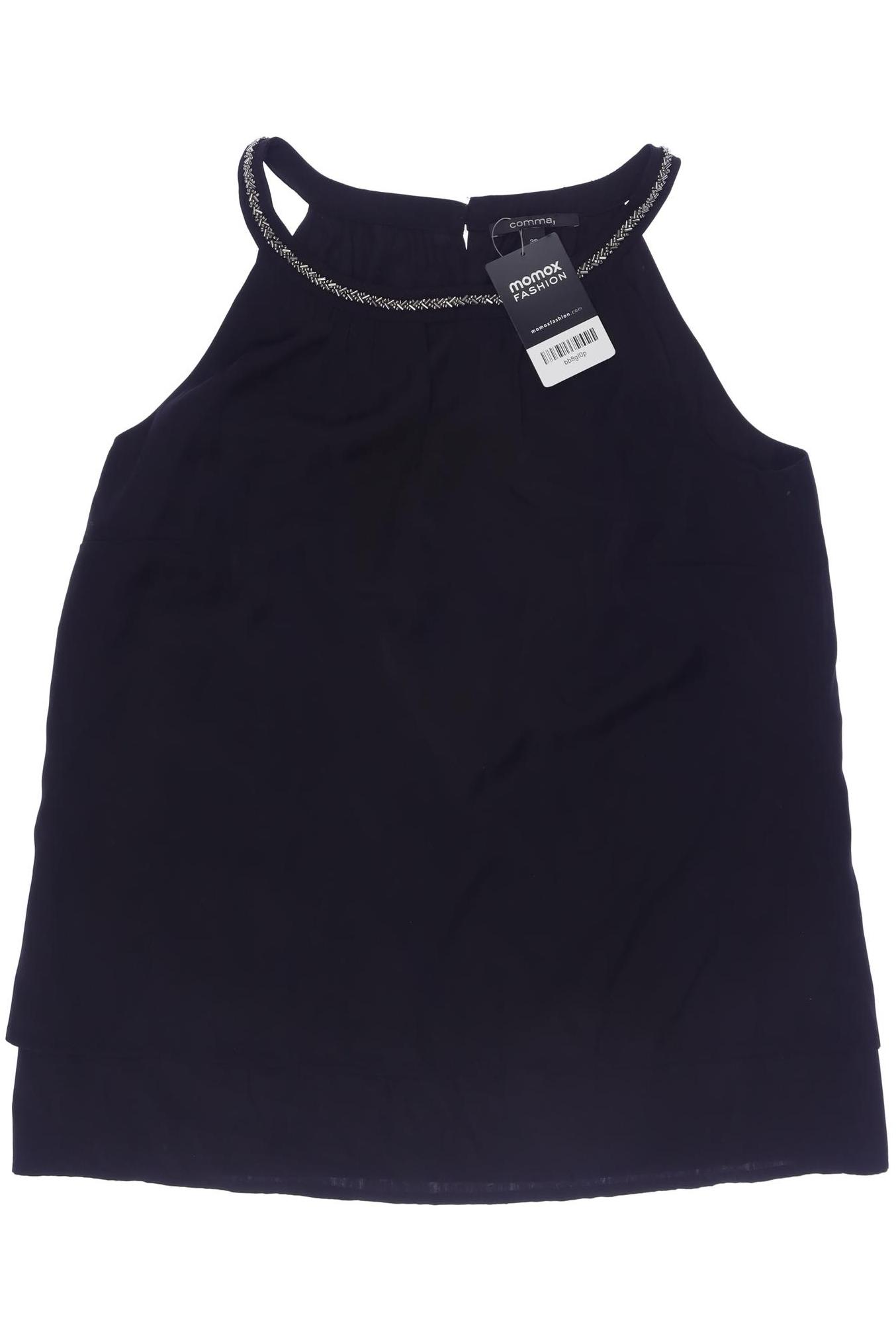 

Comma Damen Top, schwarz, Gr. 38