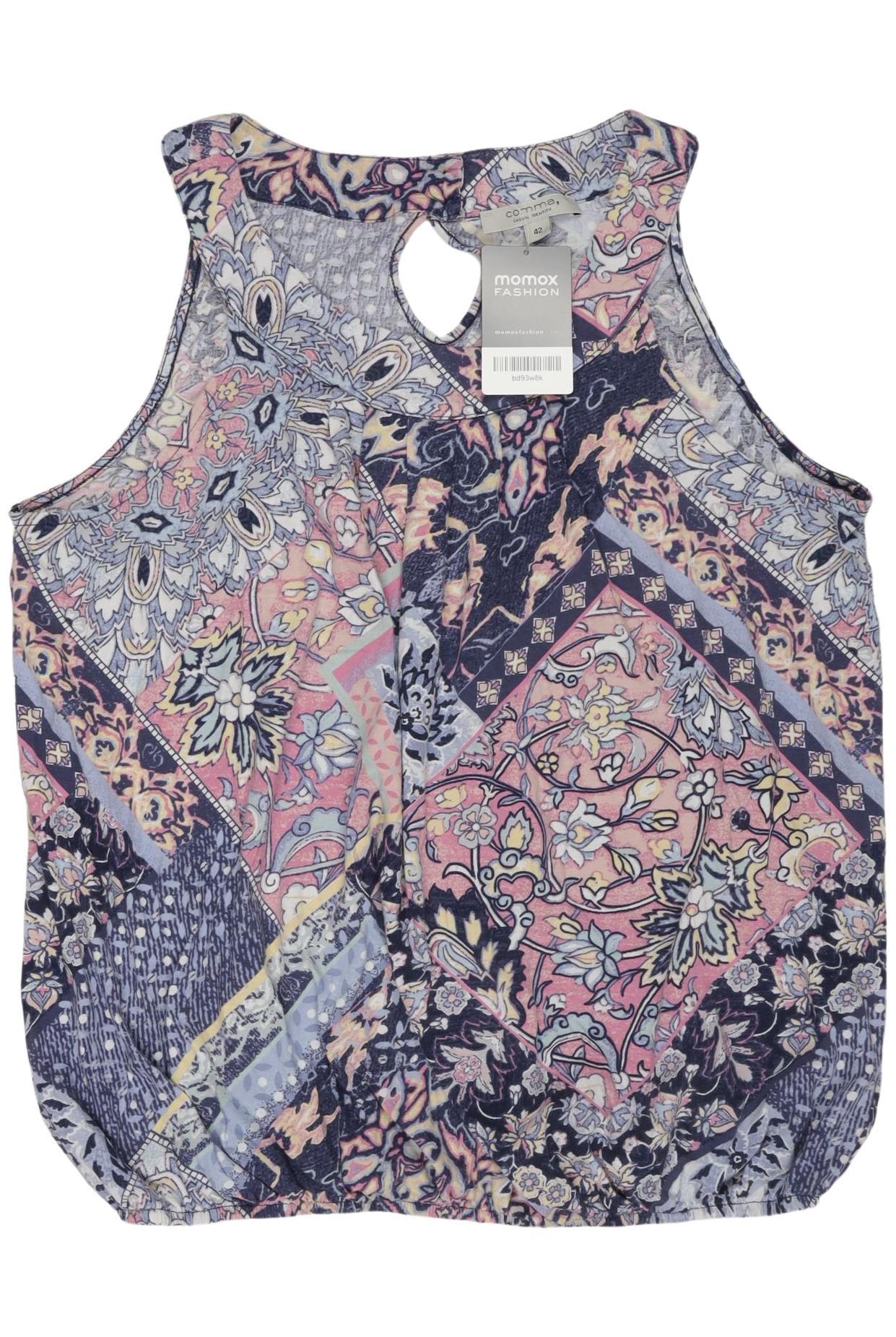 

Comma Damen Top, blau, Gr. 42