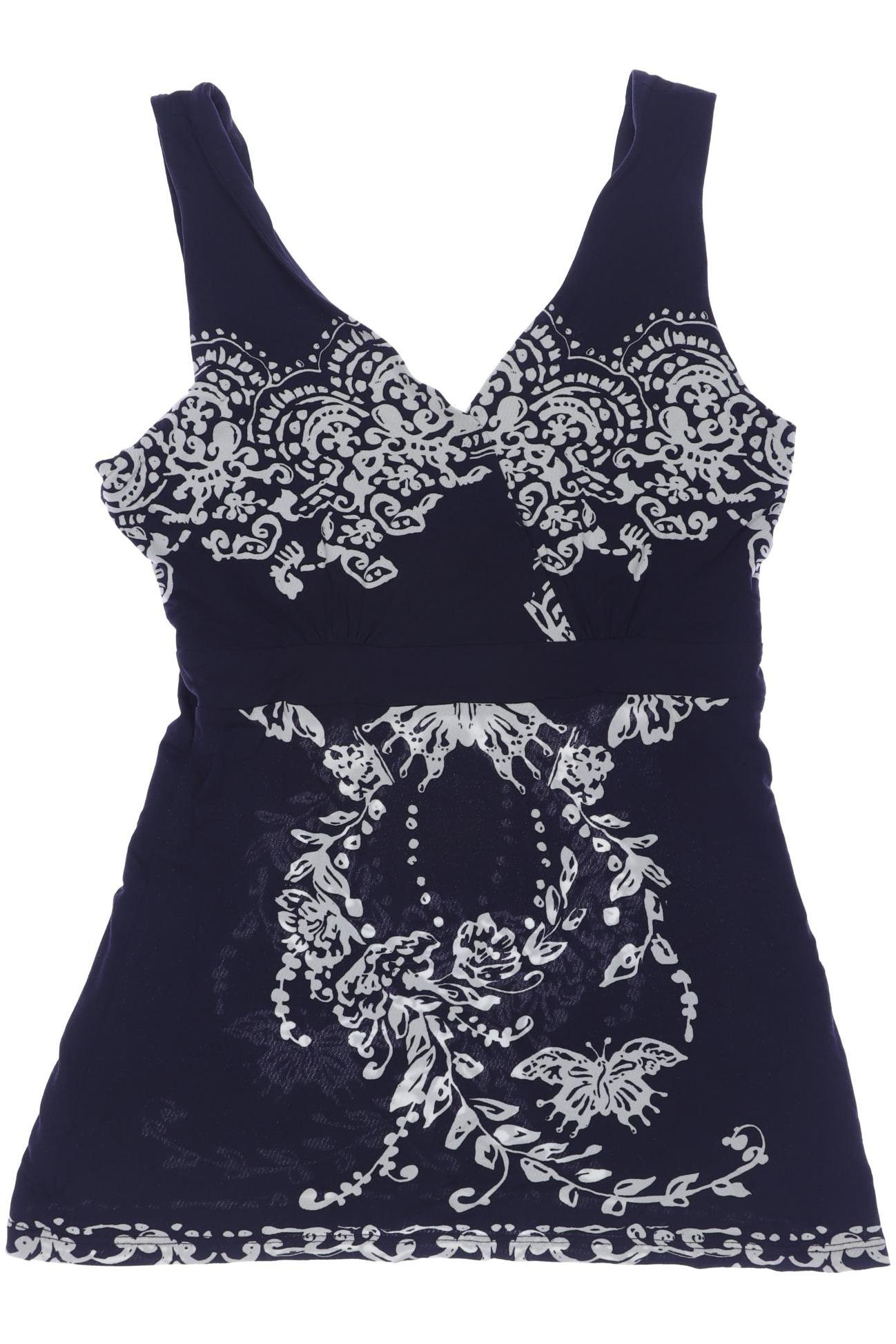 

Comma Damen Top, marineblau, Gr. 34