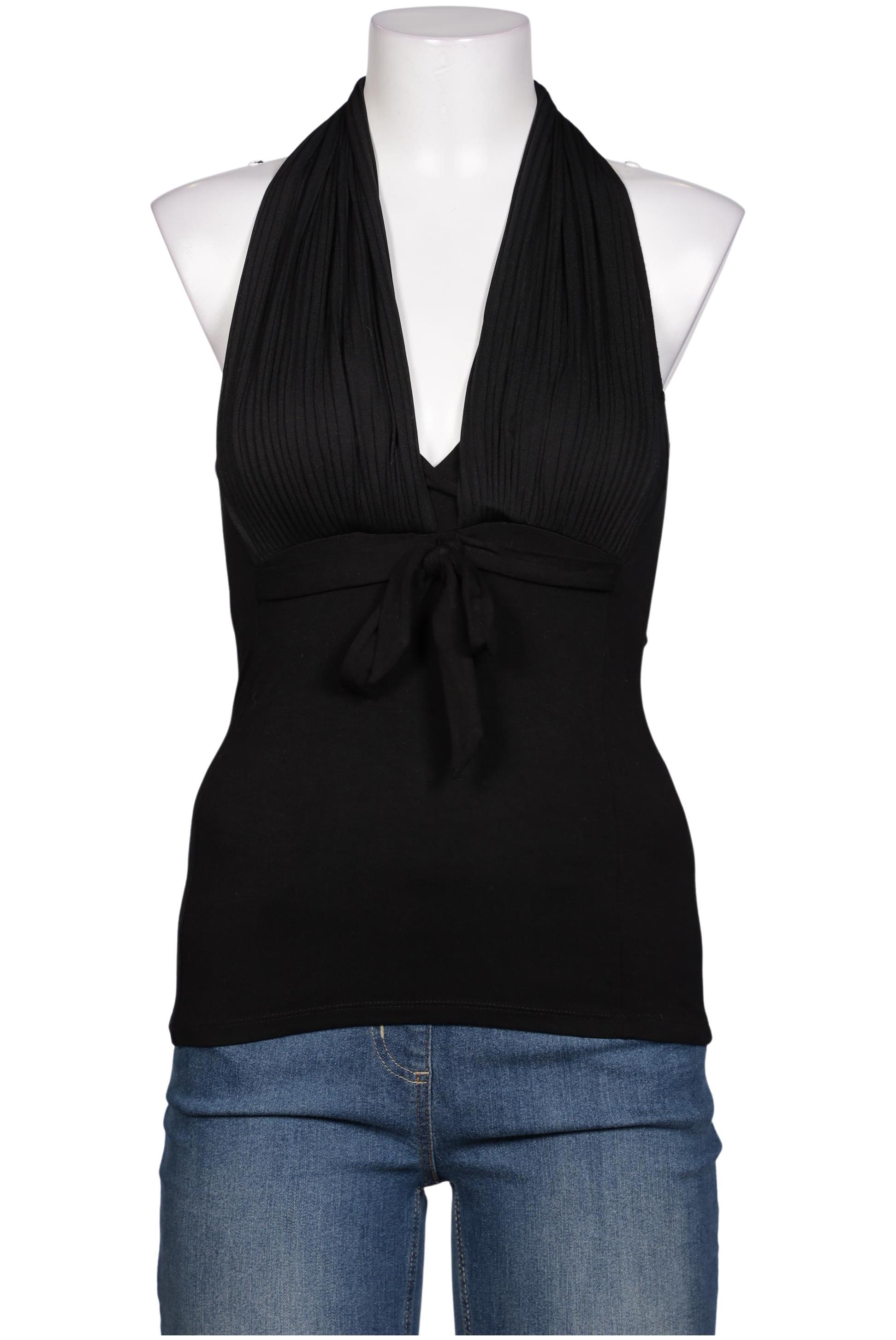 

Comma Damen Top, schwarz, Gr. 36