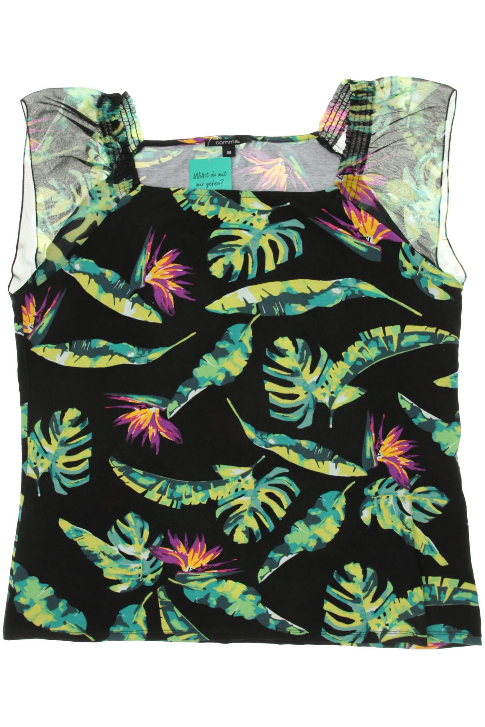 

Comma Damen Top, schwarz, Gr. 46
