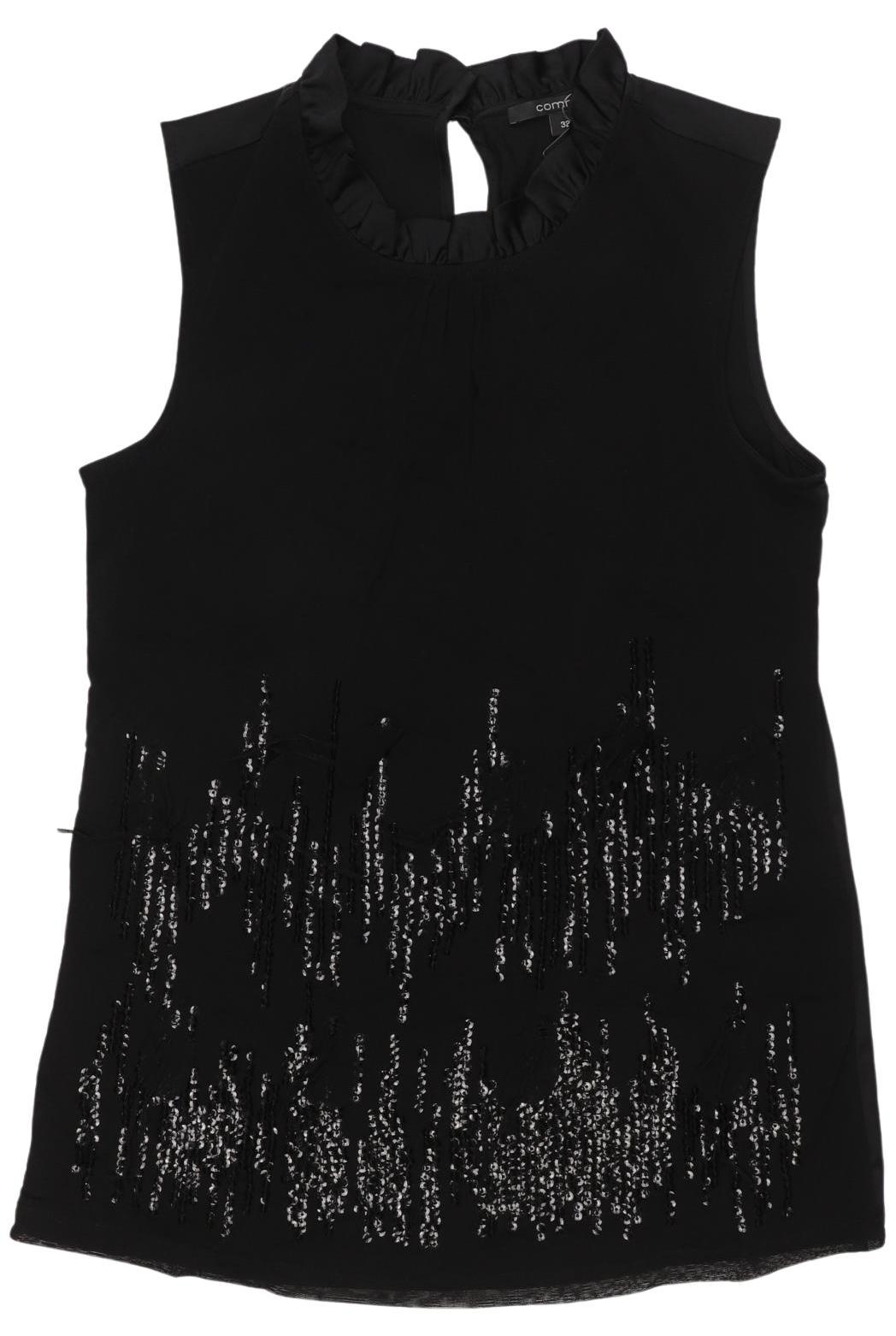 

Comma Damen Top, schwarz, Gr. 32