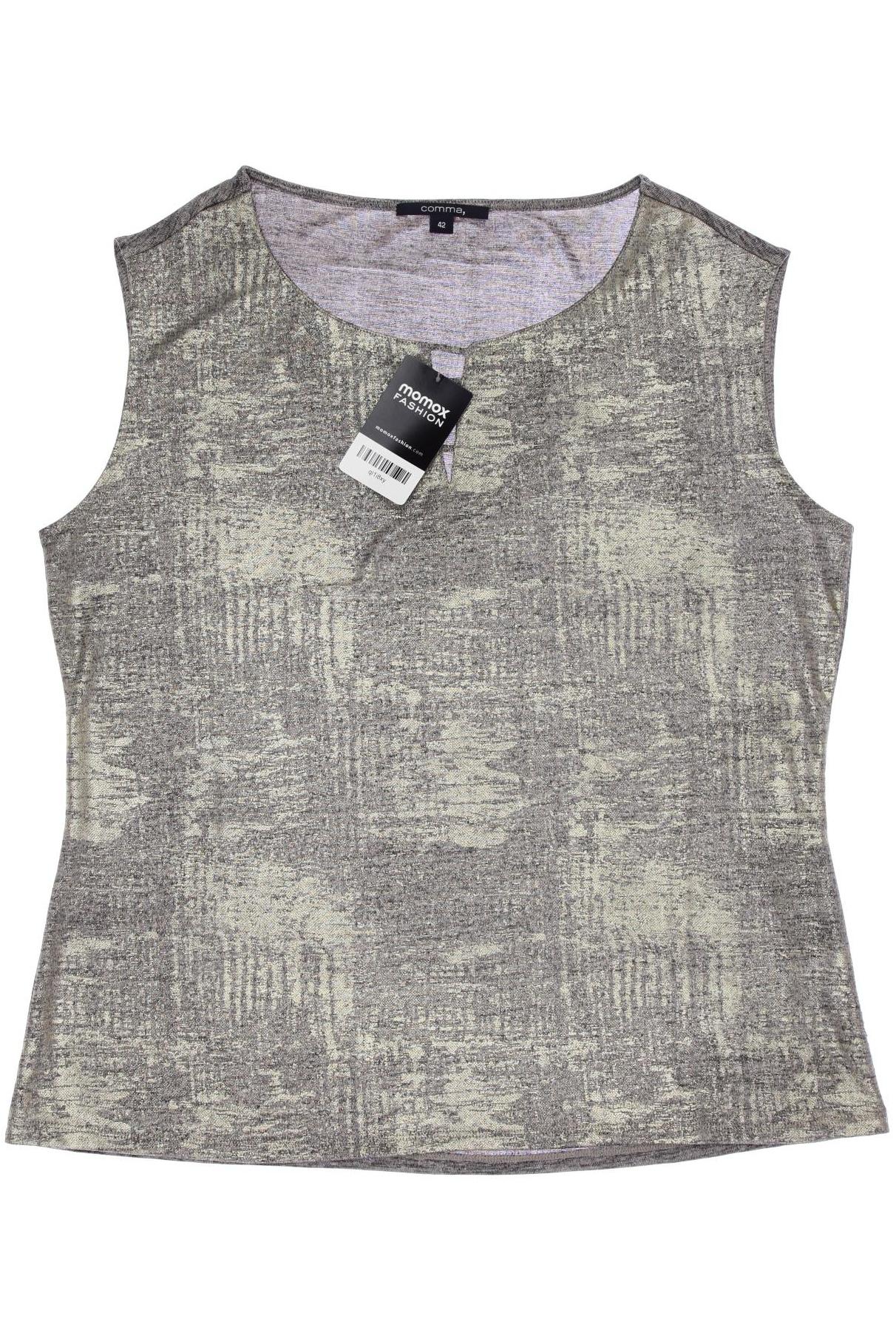 

Comma Damen Top, grau, Gr. 42