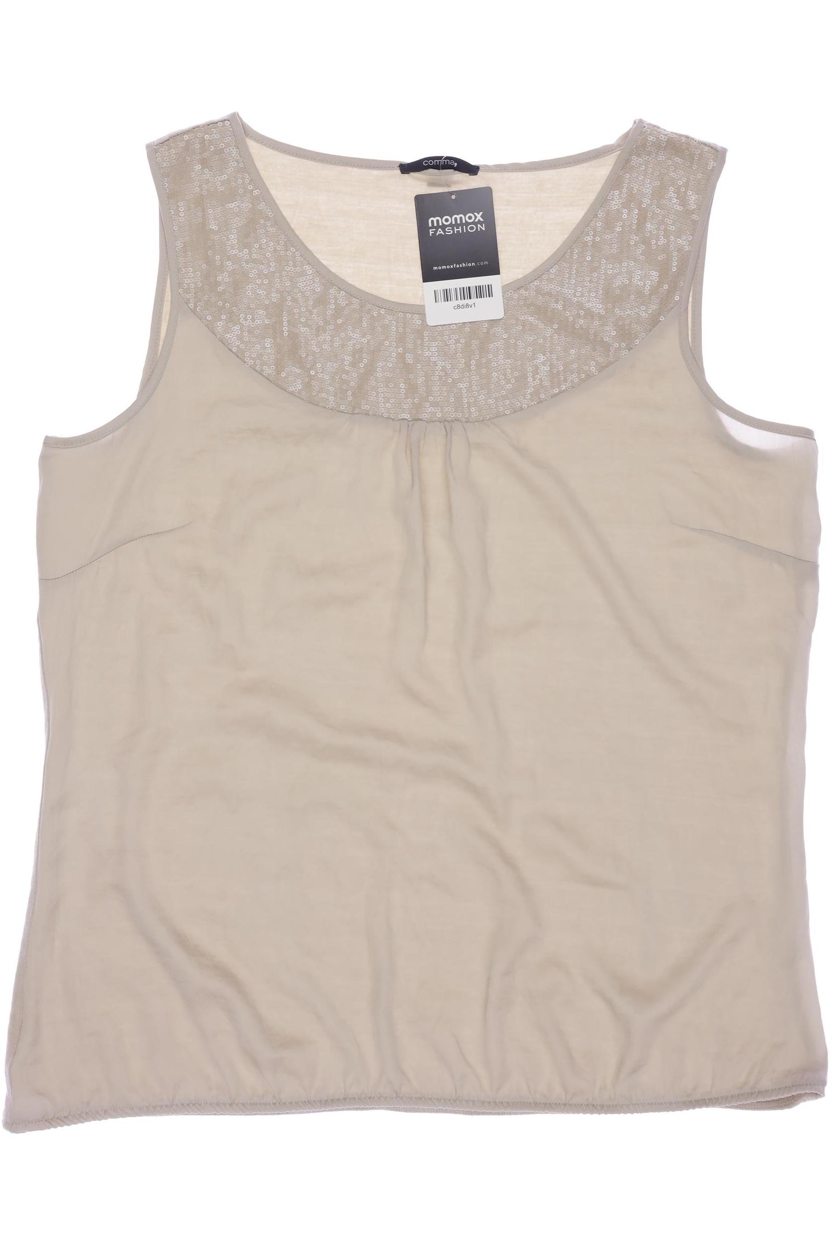 

Comma Damen Top, beige, Gr. 40