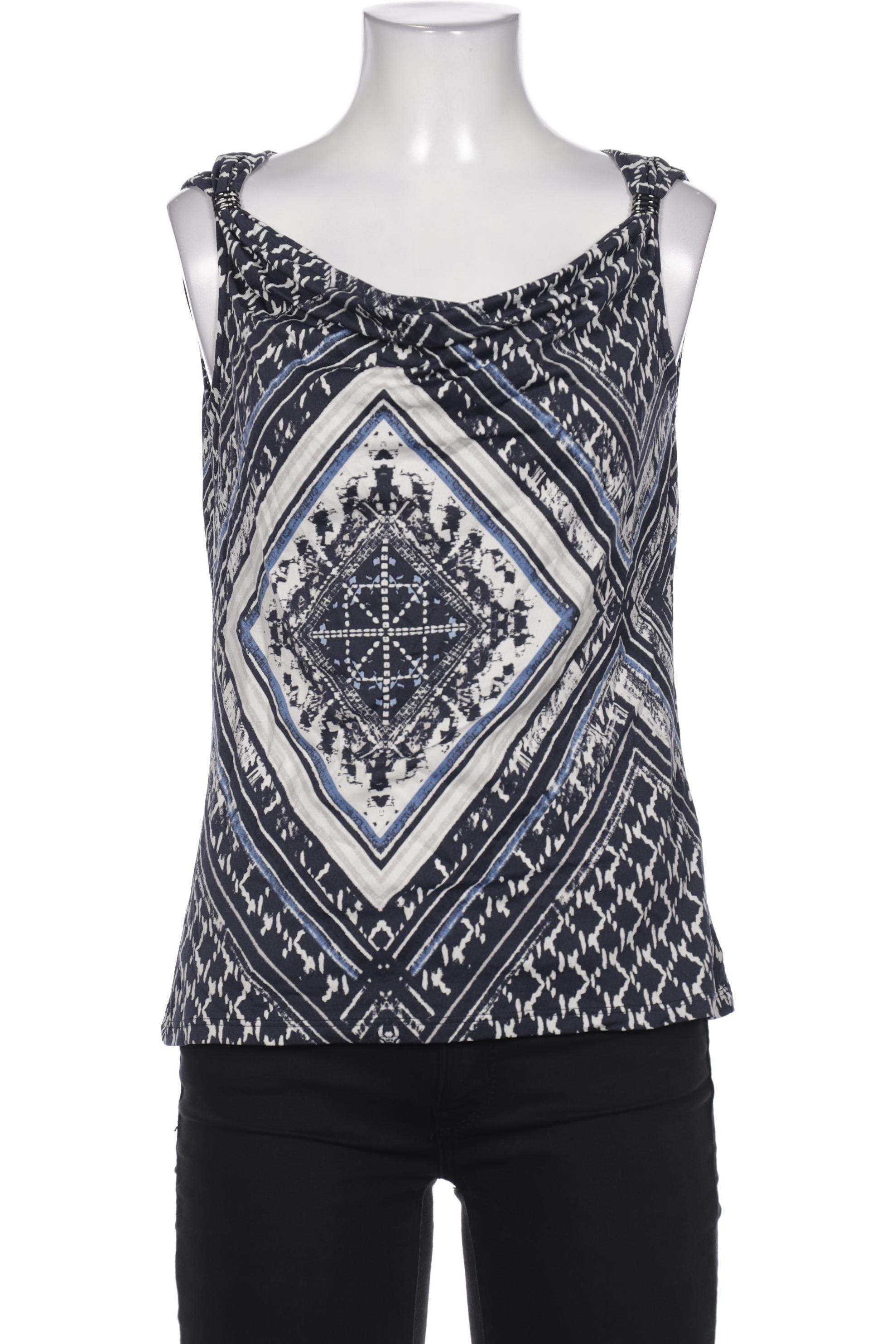 

Comma Damen Top, marineblau, Gr. 36