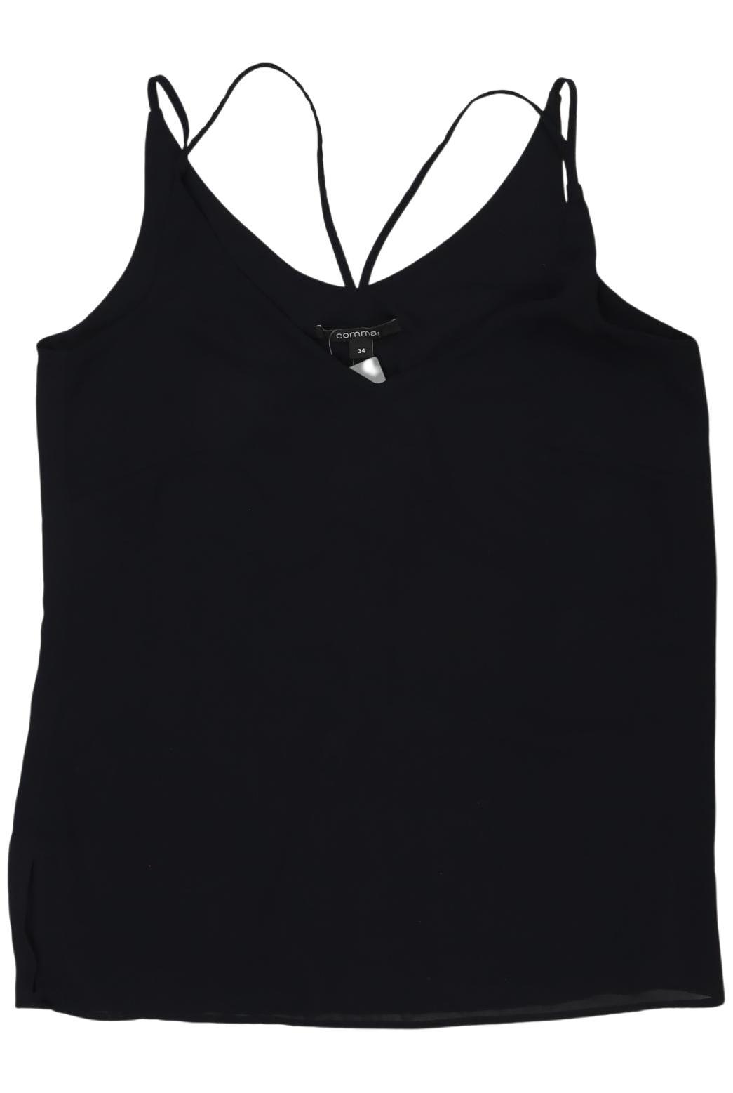 

Comma Damen Top, schwarz, Gr. 34
