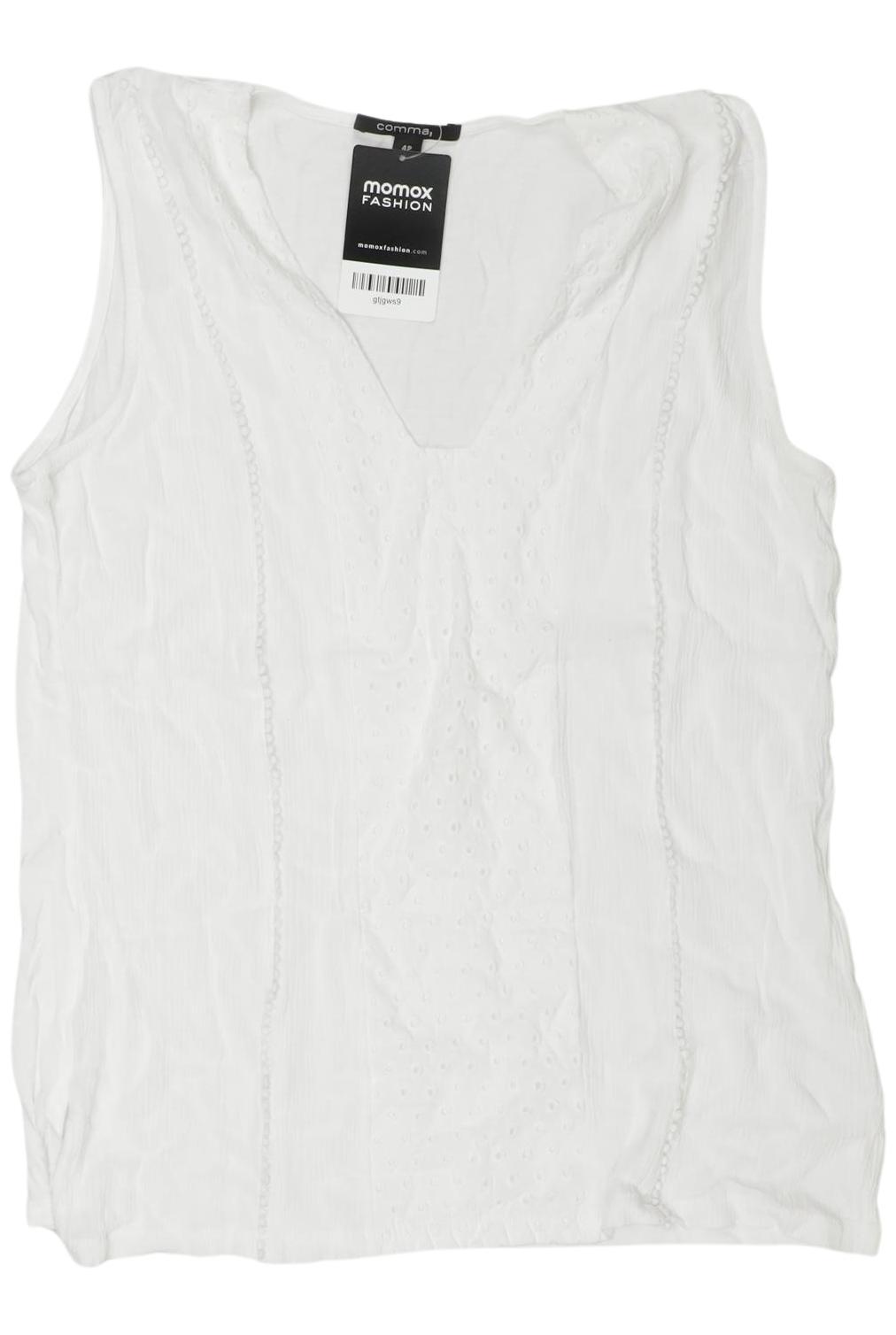 

Comma Damen Top, weiß, Gr. 42