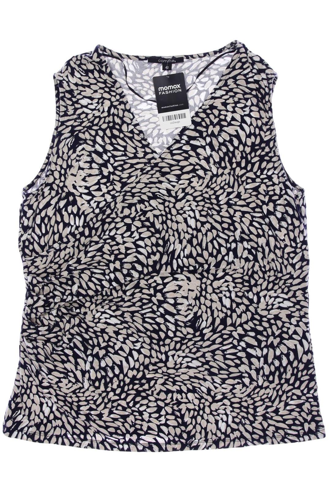 

Comma Damen Top, marineblau, Gr. 42