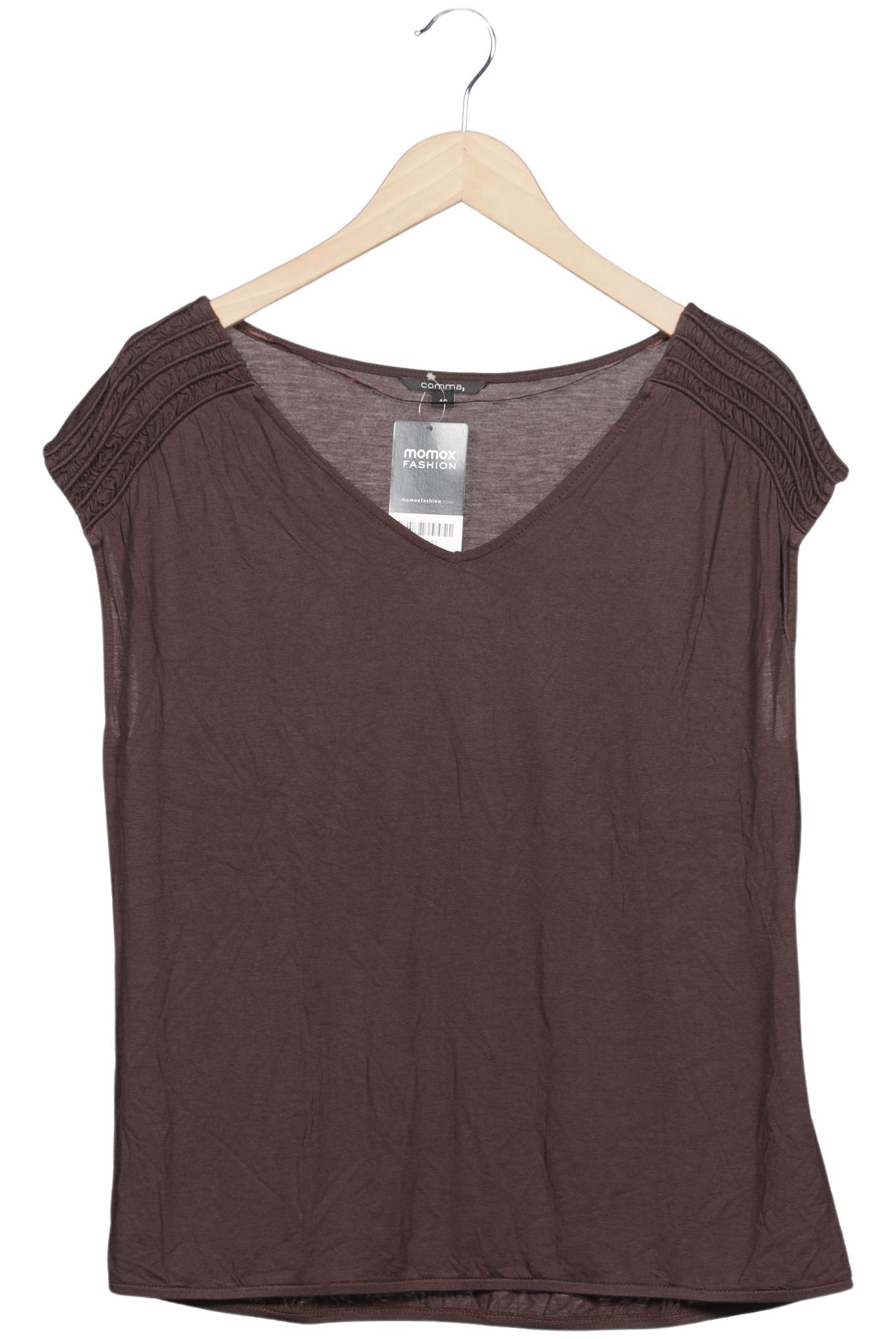 

Comma Damen Top, braun, Gr. 40
