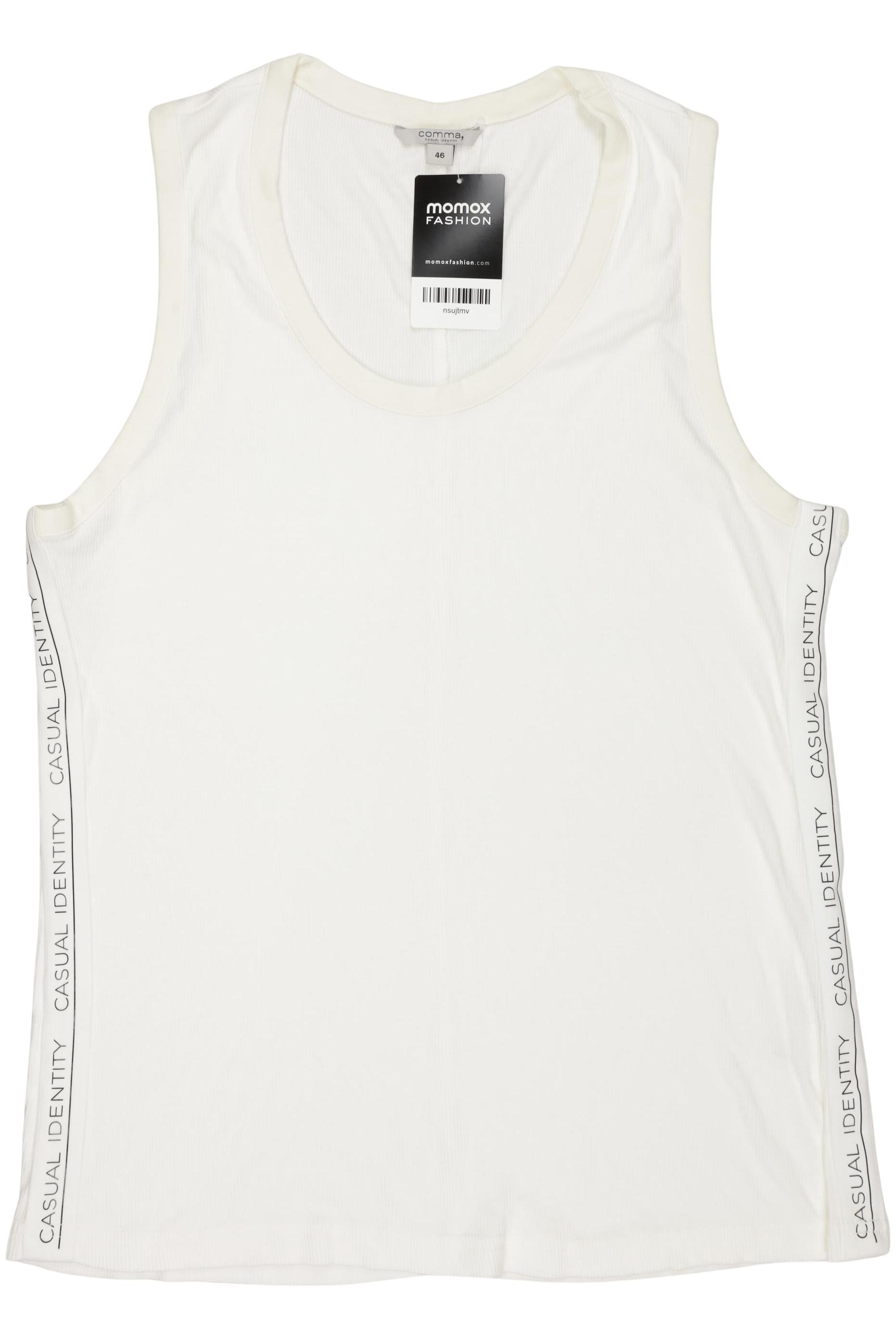 

Comma Damen Top, weiß, Gr. 46