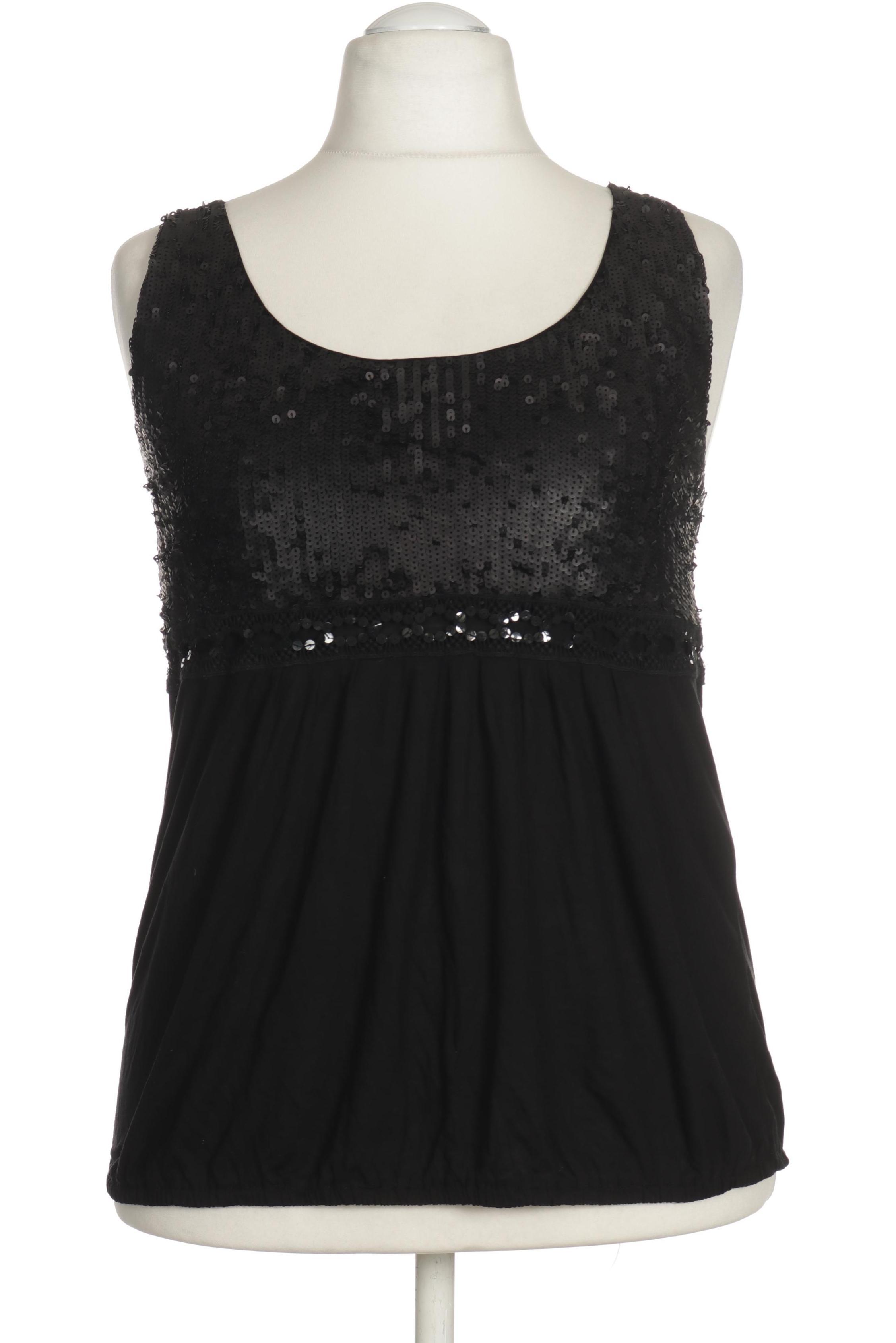 

Comma Damen Top, schwarz, Gr. 42