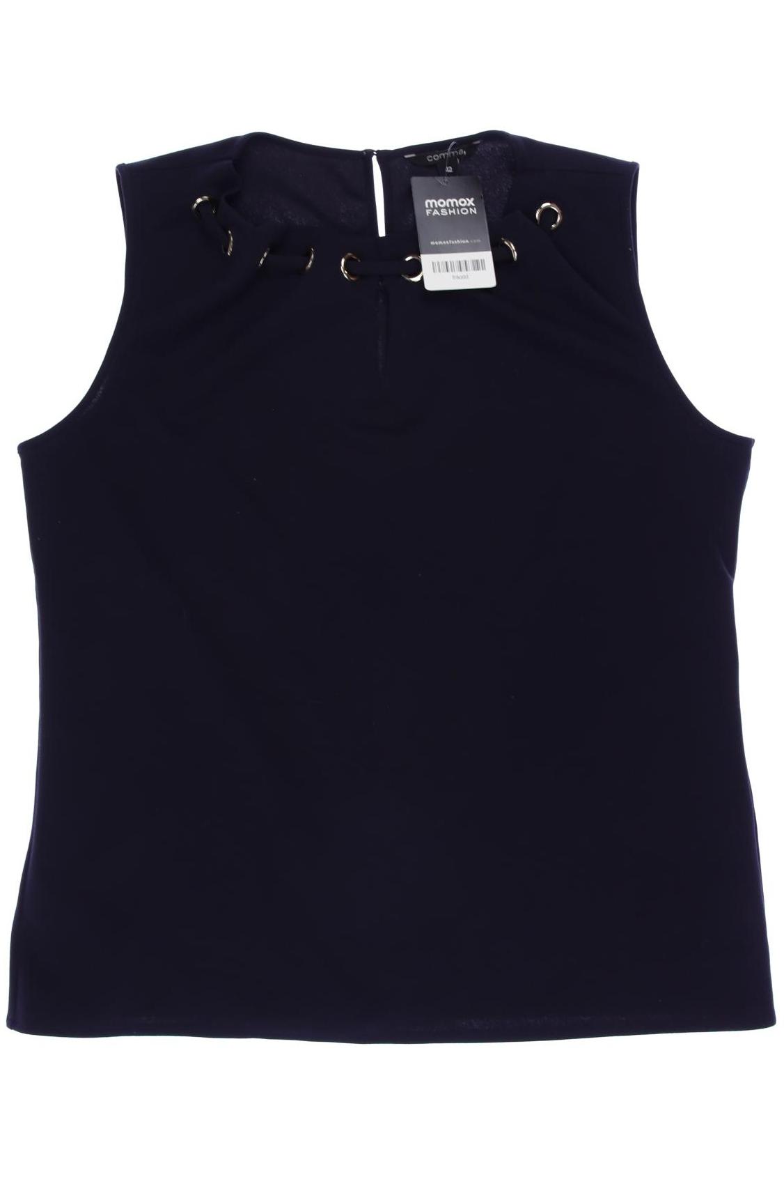 

Comma Damen Top, marineblau, Gr. 42