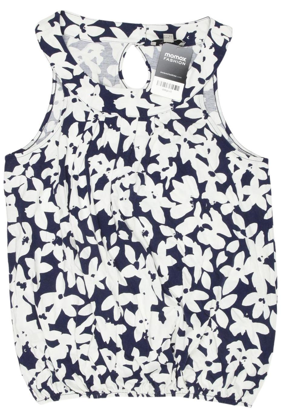 

Comma Damen Top, marineblau, Gr. 34