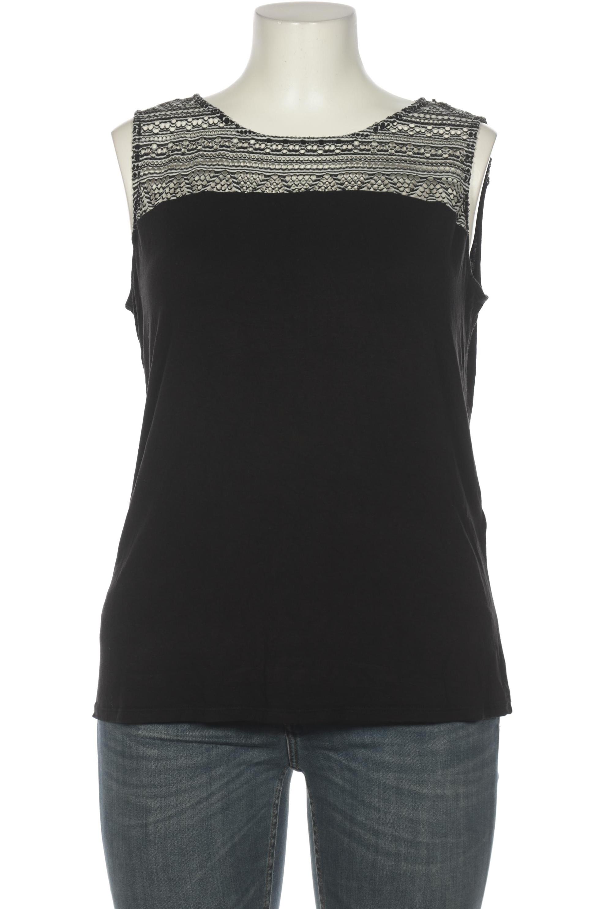 

Comma Damen Top, schwarz, Gr. 42